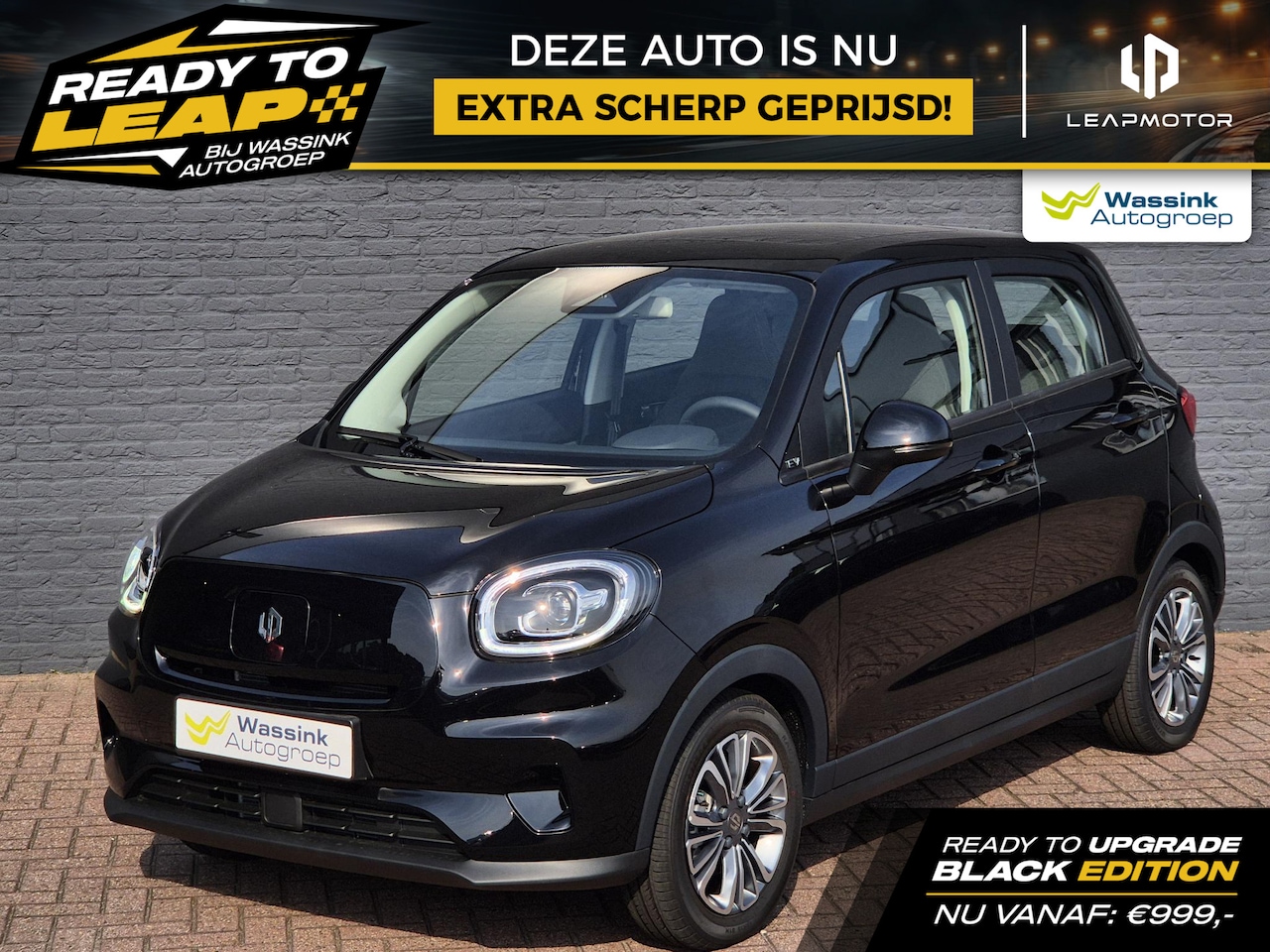 Leapmotor T03 - Design 37.3 kWh 95pk | Adaptive Cruise Control | Panoramadak | 265km Range WLTP | Camera & - AutoWereld.nl