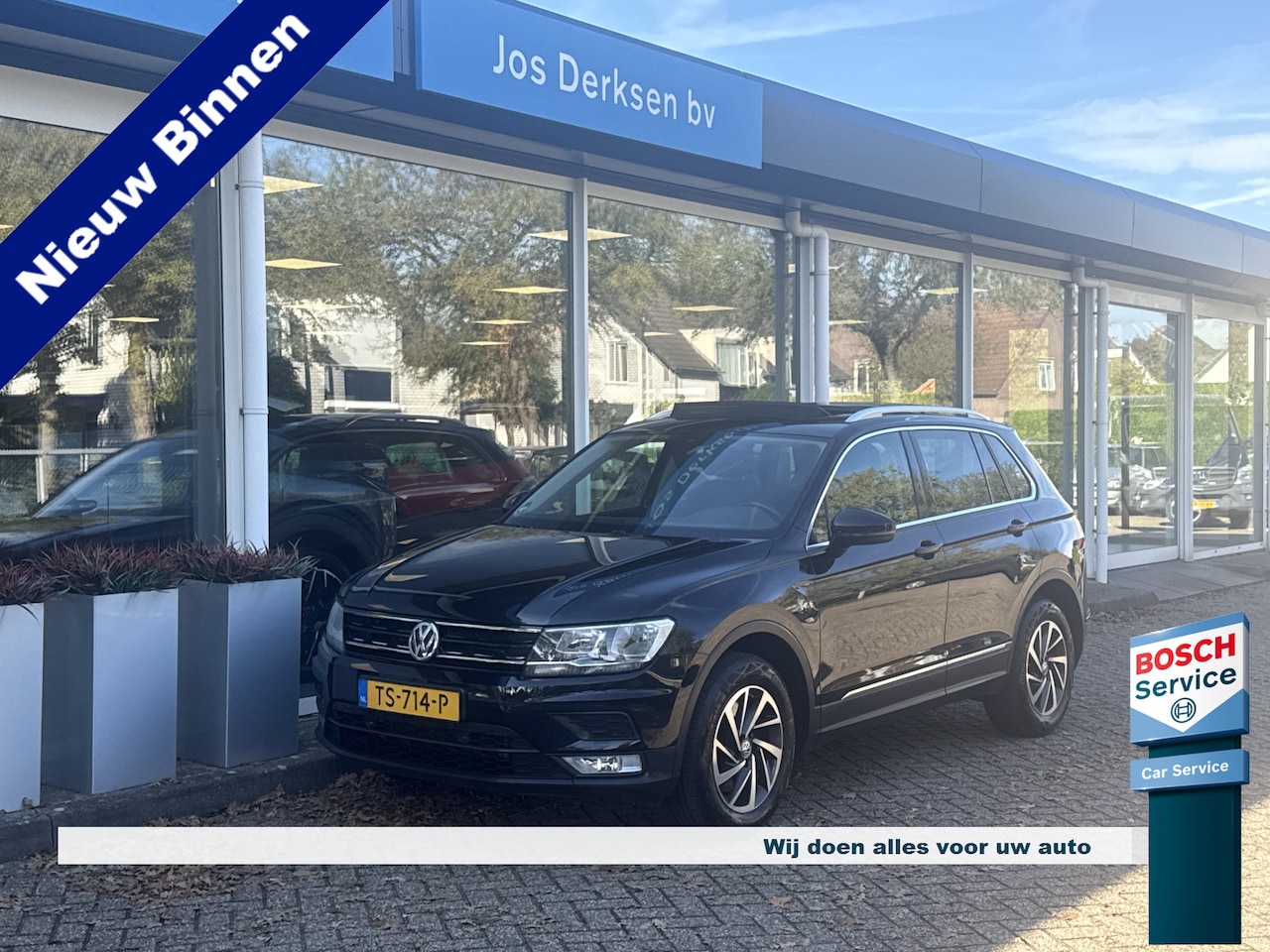 Volkswagen Tiguan - 2.0 TSI 180PK Business Premium 4Motion - ACC | Pano | Camera | Stoel/stuurverw. | CarPlay - AutoWereld.nl