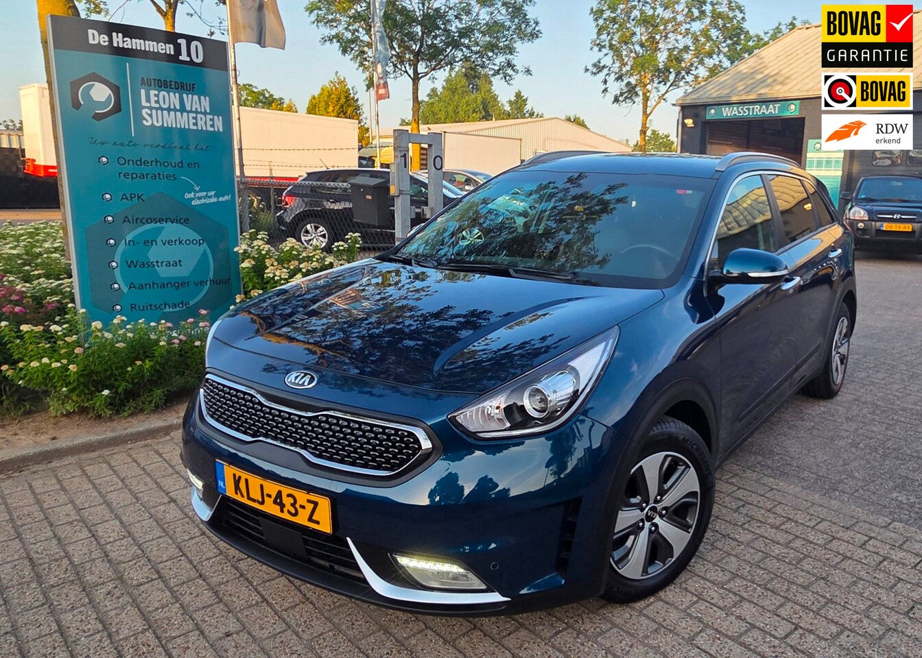 Kia Niro - 1.6 GDi Hybrid ComfortLine l Dealer onderhouden l Dode Detectie l Additief cruise l Stoele - AutoWereld.nl