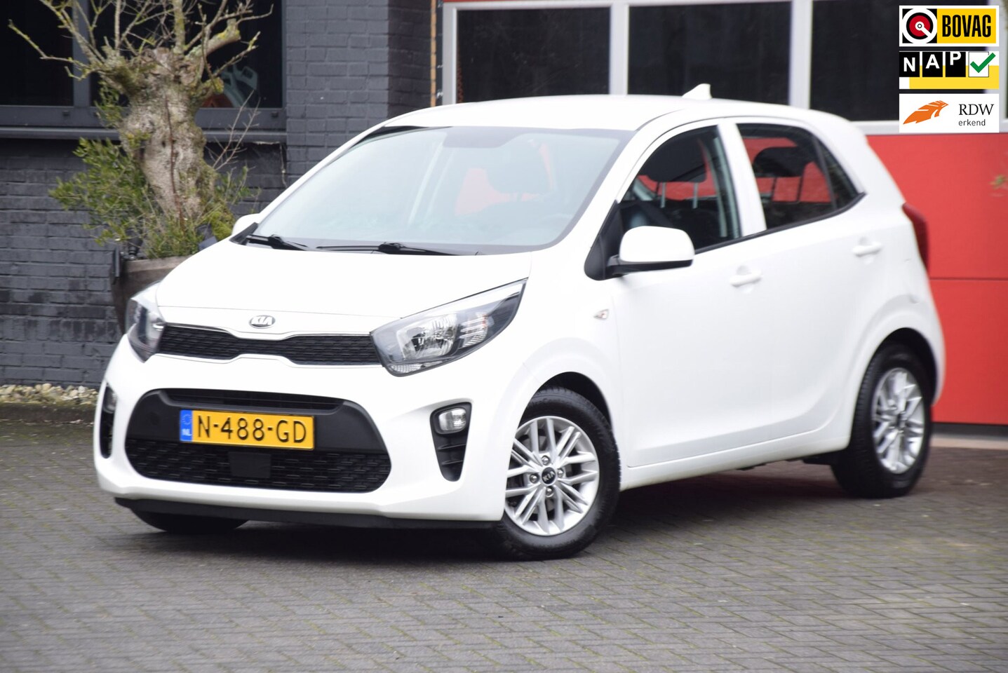 Kia Picanto - 1.0 CVVT Dynamicline 2021 Camera Cruise Control Carplay - AutoWereld.nl
