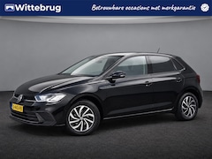 Volkswagen Polo - 1.0 TSI Life / Climate controle / App connect / Parkeersensoren V+A / Fabrieksgarantie 12