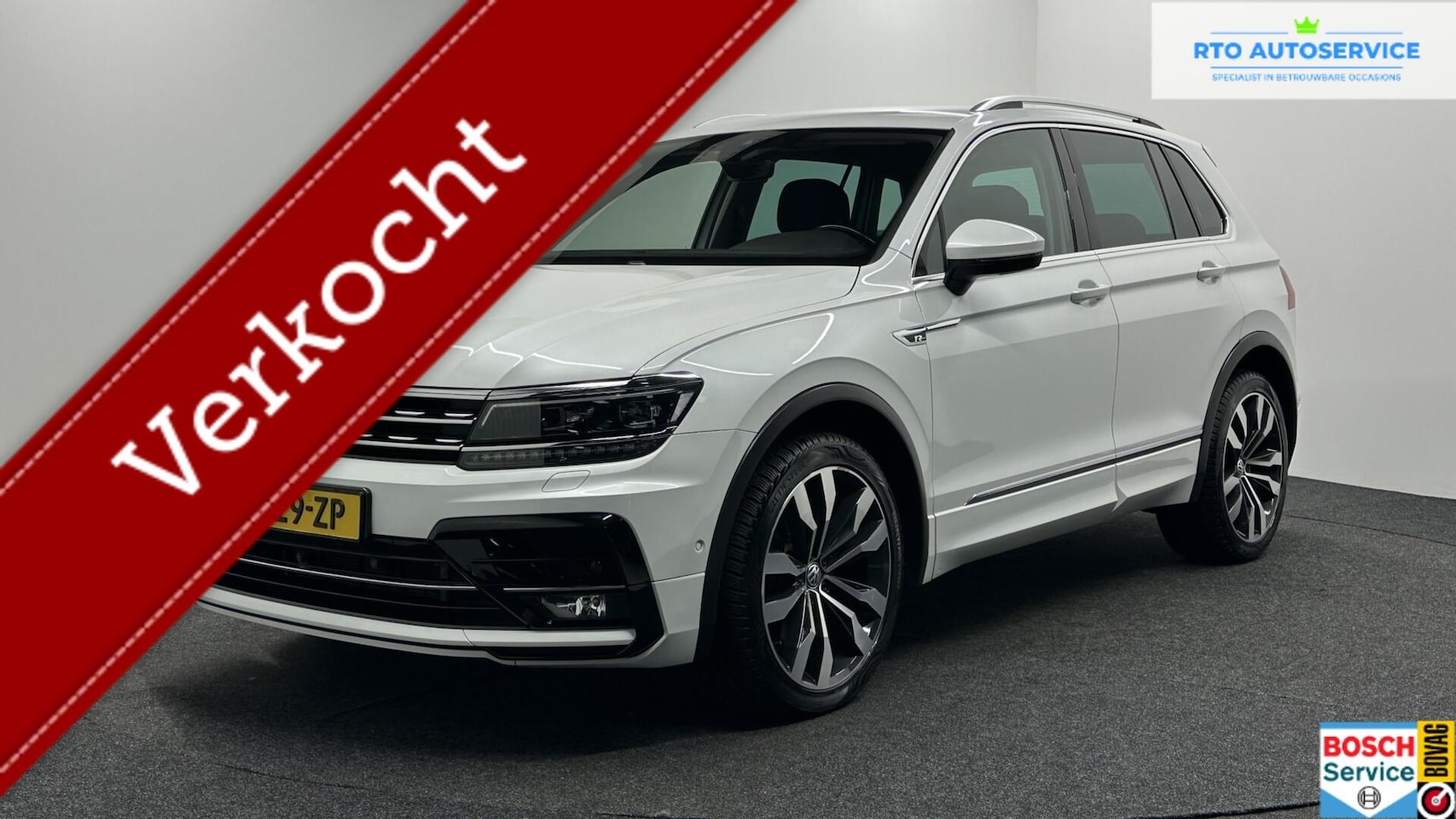 Volkswagen Tiguan - 2.0 TSI 4Motion Highline R-Line|Adaptieve Cruise|Virtual Cockpit|360 Camera|Trekhaak| - AutoWereld.nl