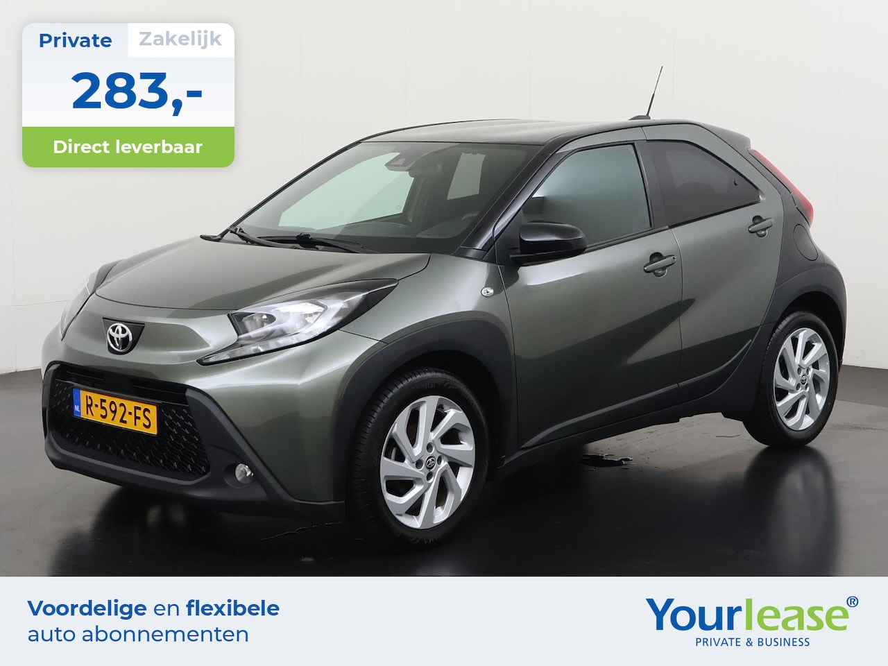 Toyota Aygo X - 1.0 VVT-i MT first Two-Tone | All-in 283,- Private Lease | Direct uit voorraad - AutoWereld.nl