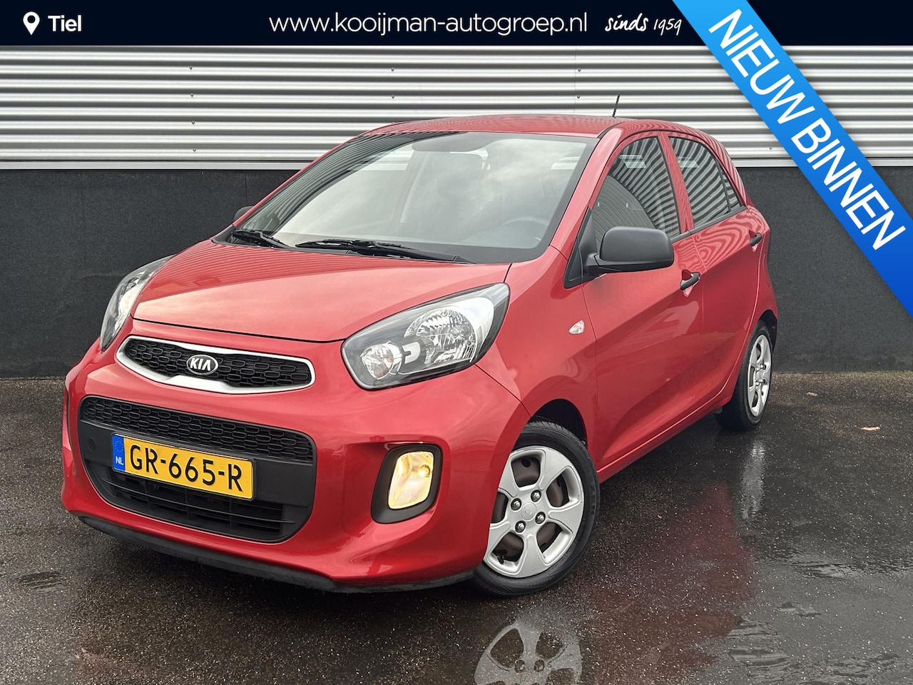 Kia Picanto - 1.0 CVVT EconomyPlusLine Airco, 5-deurs, Dealeronderhouden, 1e eign. - AutoWereld.nl