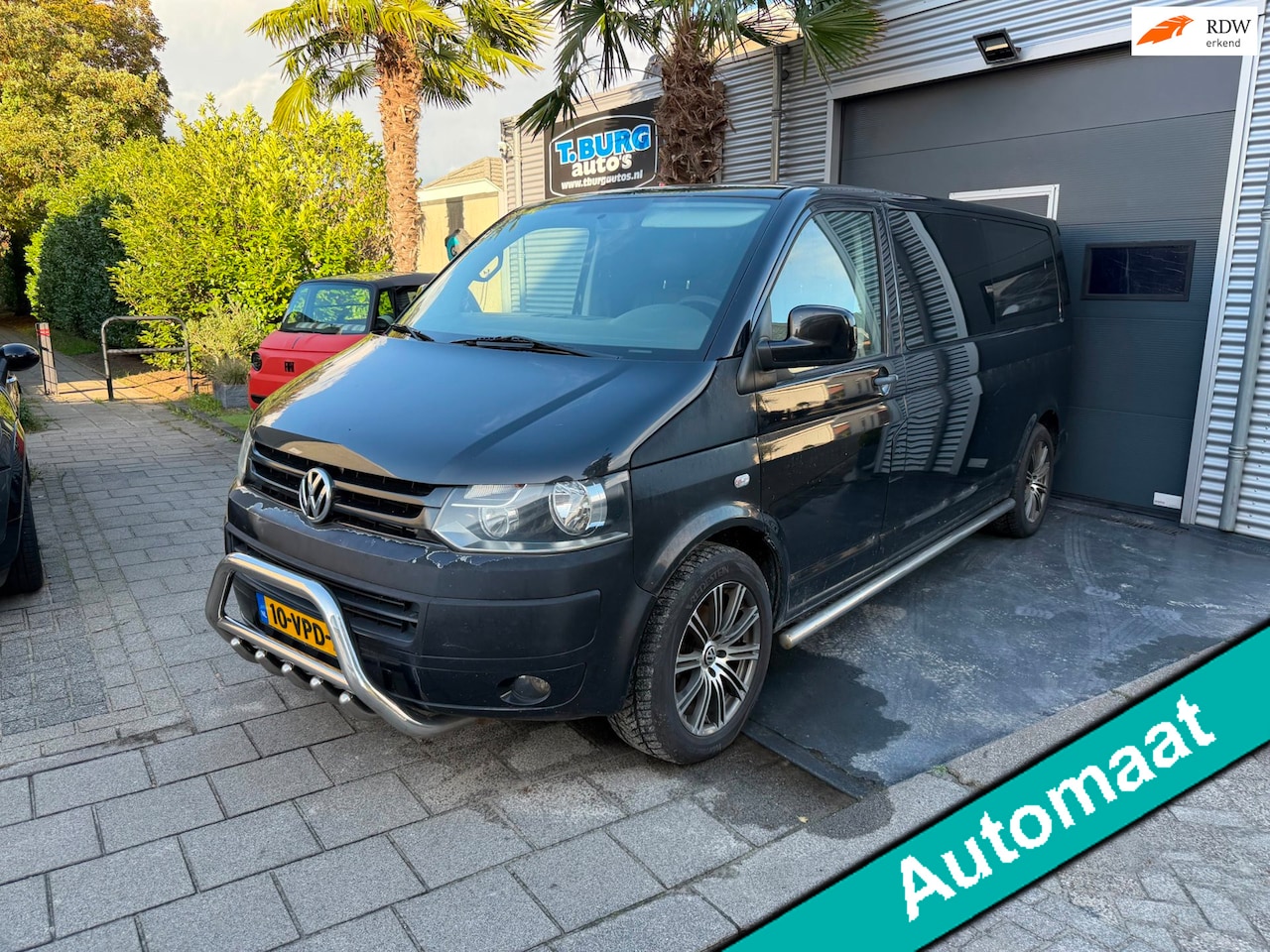 Volkswagen Transporter - 2.5 TDI 340 Trendline DC AIRCO / Automaat DSG - AutoWereld.nl