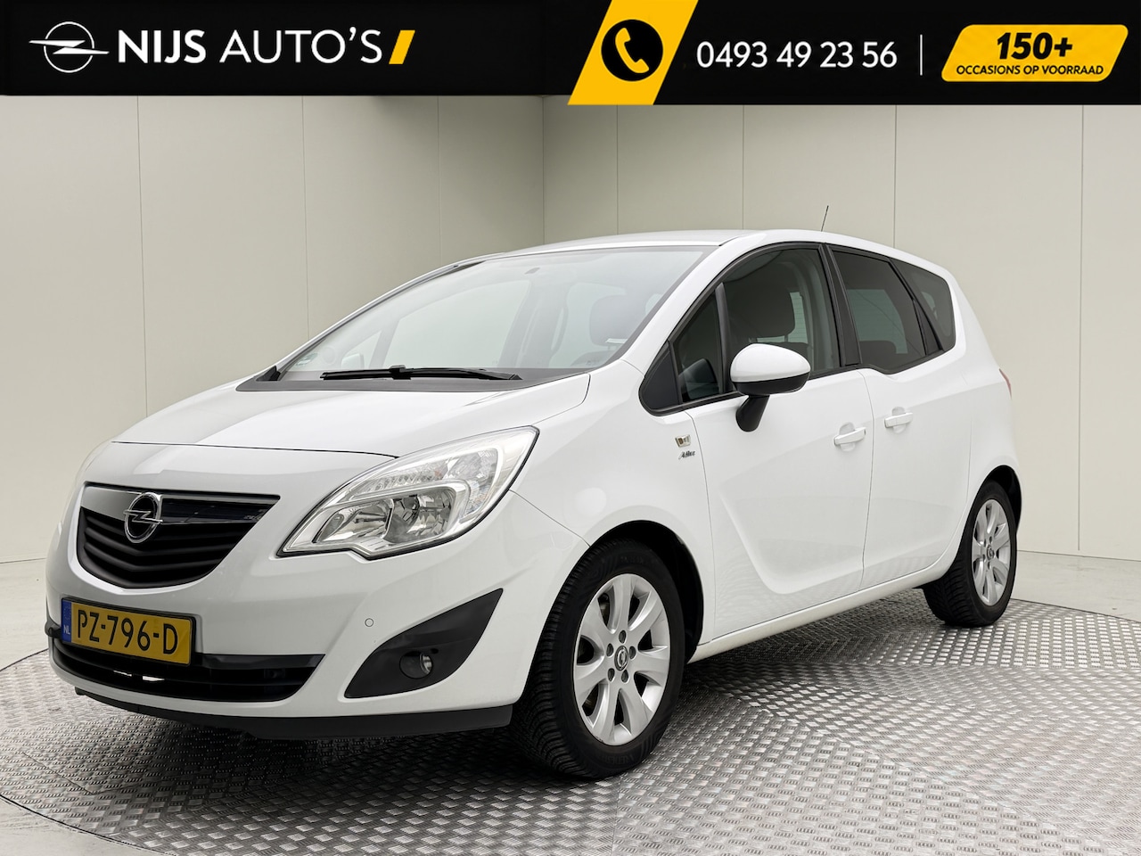 Opel Meriva - 1.4 Cosmo | Afn. trekhaak | Pdc v/a | Airco | Radio cd | Centrale deurvergr. met afstandsb - AutoWereld.nl