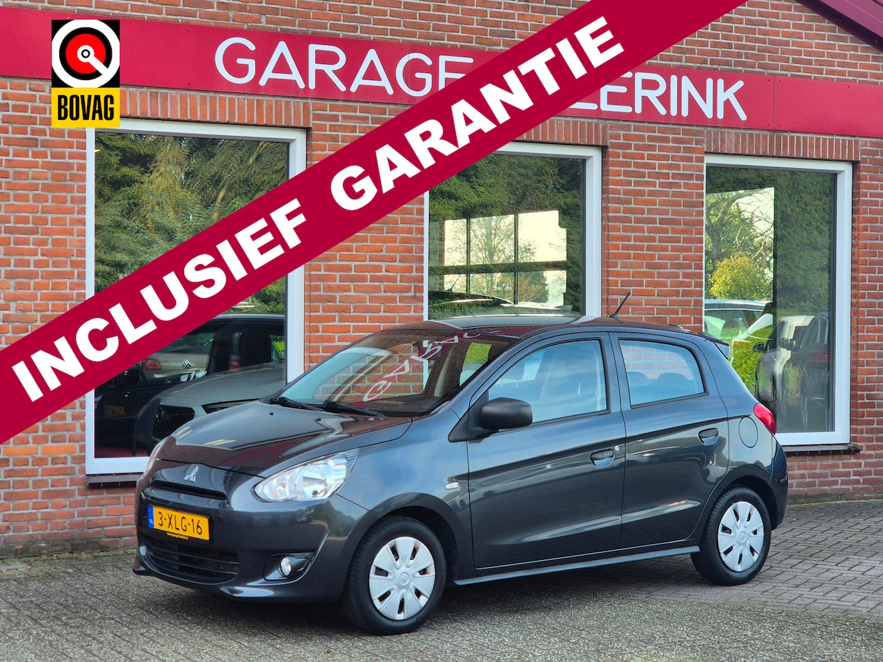 Mitsubishi Space Star - 1.0 Inform 71PK 5drs airco, elektr.ramen, pdc, centr.vergr, radio/cd - AutoWereld.nl
