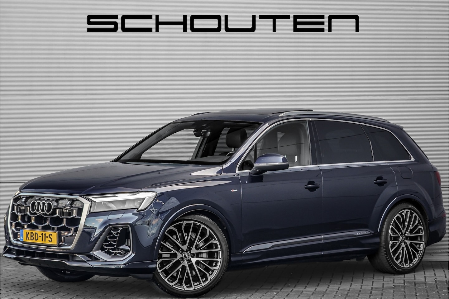 Audi Q7 - 55 TFSI e Quattro Pro Line S Pano Luchtvering Bose Trekhaak - AutoWereld.nl