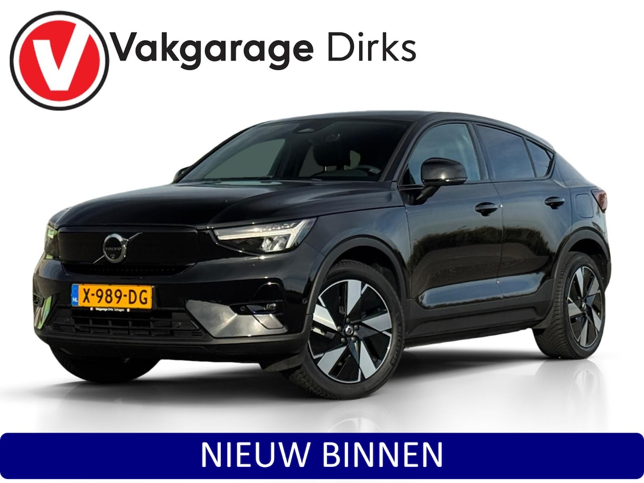 Volvo C40 - Extended Range Ultimate 82 kWh ✅ ACC ✅ Trekhaak ✅ 360CAM - AutoWereld.nl