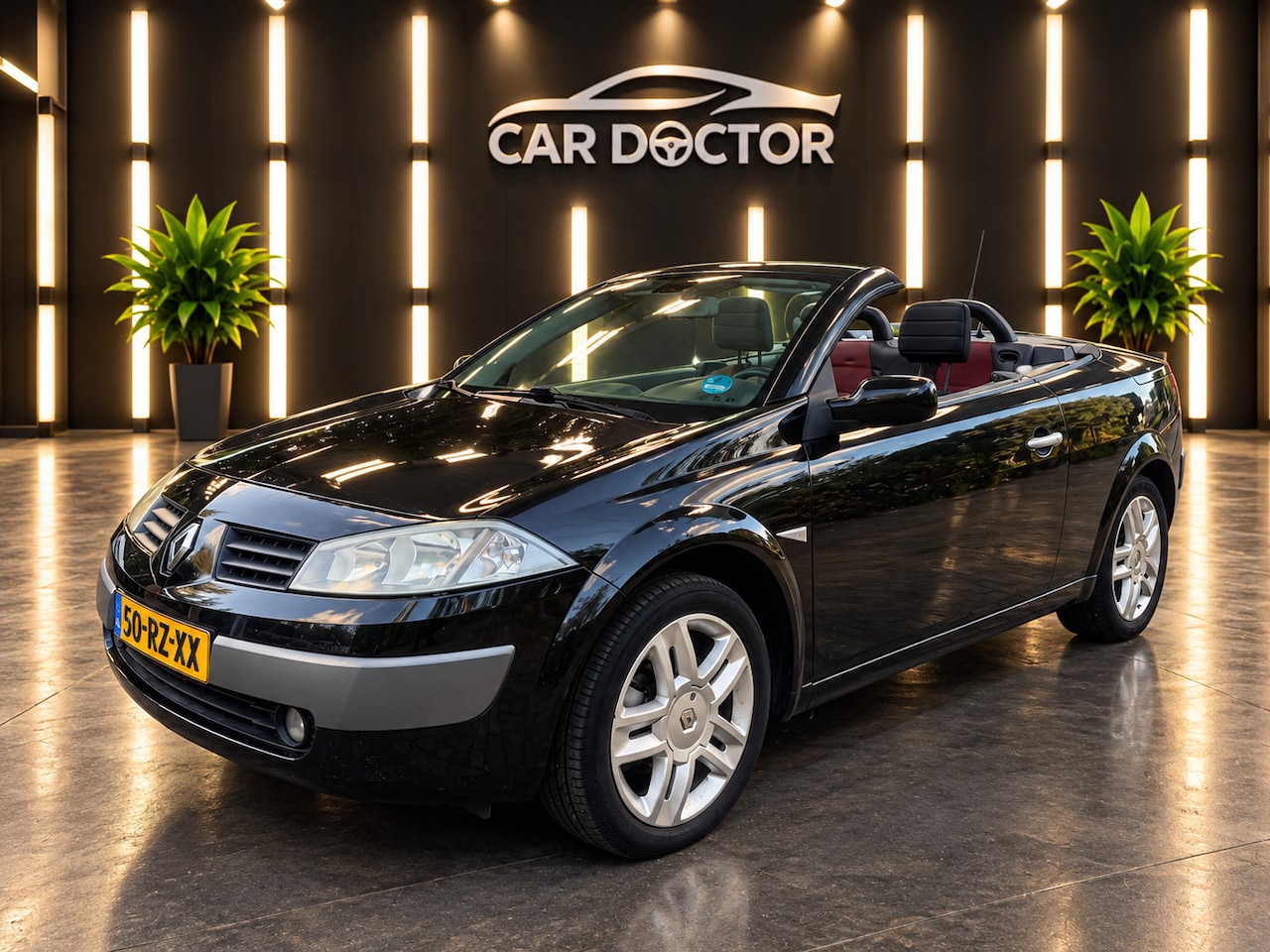 Renault Mégane coupé cabriolet - TECH LINE - HARDTOP - NW APK - AIRCO - AUTOMAAT - STOELVERWARMING - INKLAPBARE SPIEGELS - AutoWereld.nl