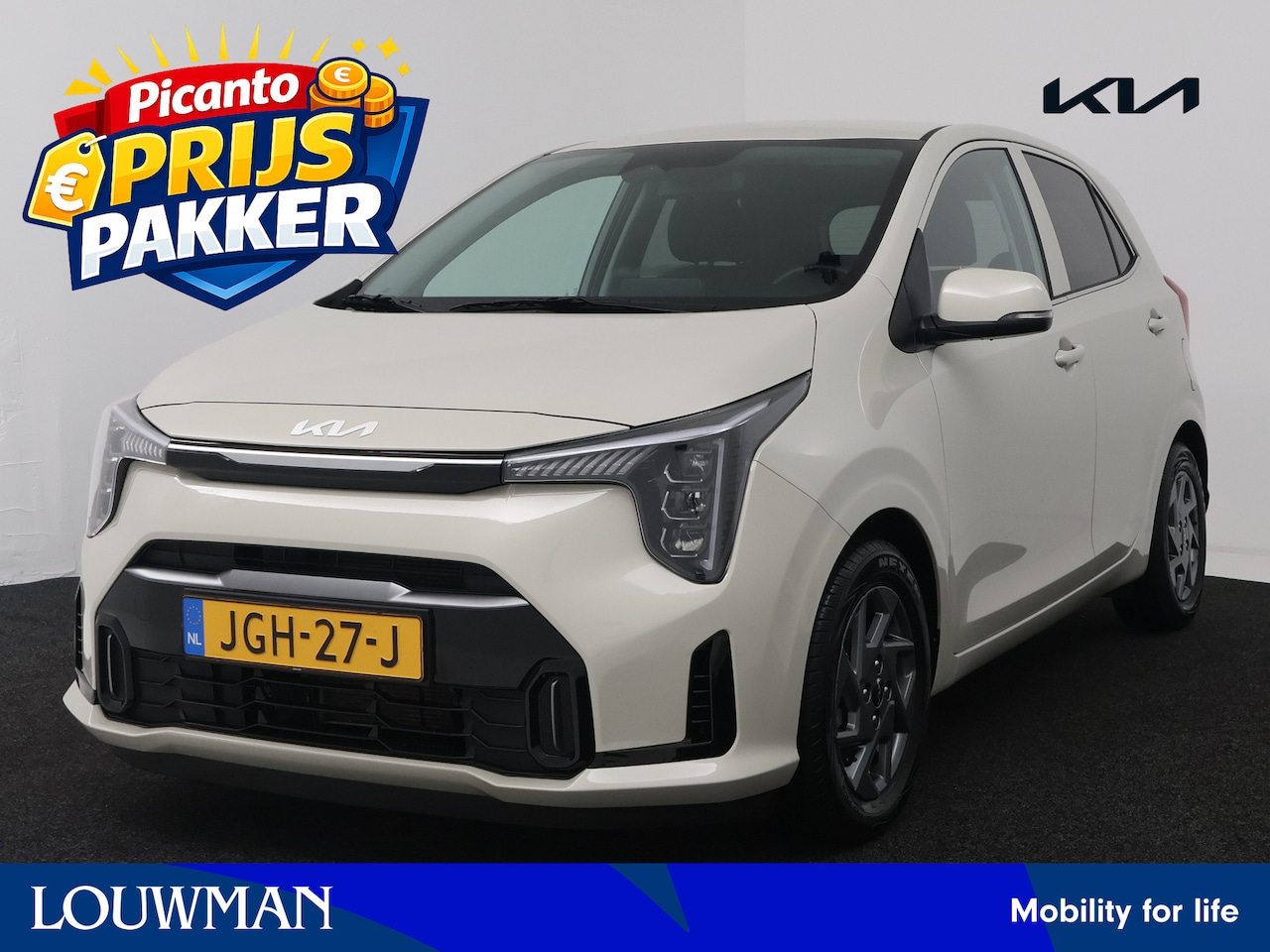 Kia Picanto - 1.0 DPI DynamicPlusLine | Parkeersensoren | Carplay | Achteruitrijcamera | Prijspakker - AutoWereld.nl