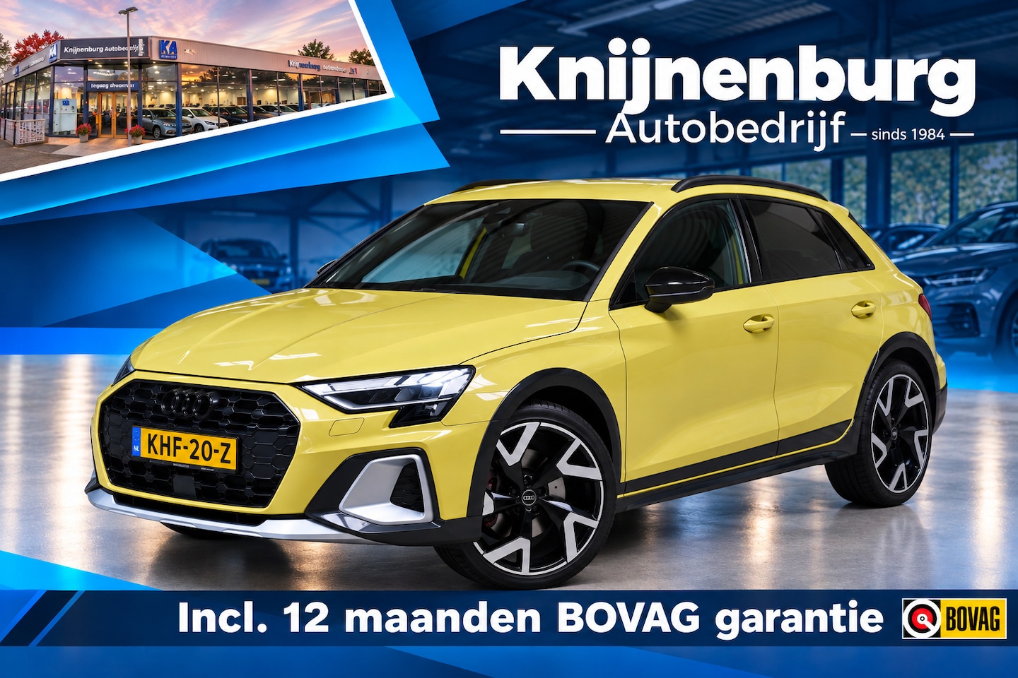 Audi A3 allstreet - 35 TFSI 150pk S edition | Matrix | Leder | Memory | Head-up | Sonos | 100% (Dealer) onderh - AutoWereld.nl