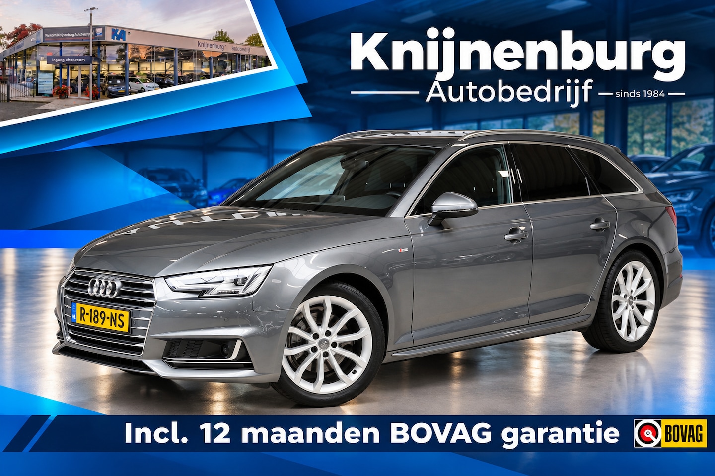 Audi A4 Avant - 1.4 TFSI 150pk Sport S-Line edition | ACC | LED | Leder | Elek. klep | 100% (Dealer) onder - AutoWereld.nl