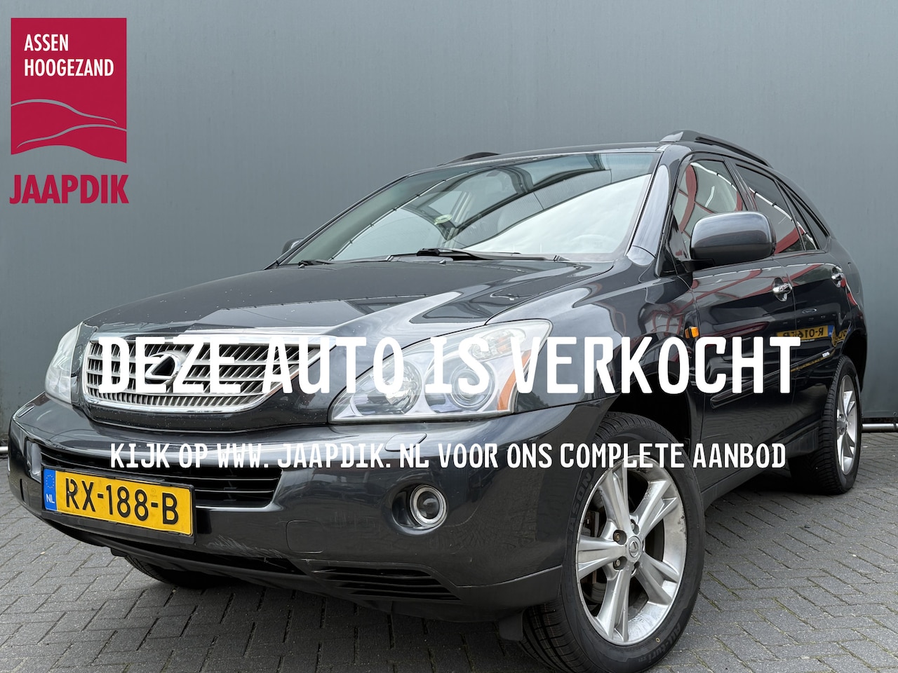 Lexus RX - BWJ 2009 400h 211 PK Executive AUTOMAAT | TREKHAAK | ELEKTR. STOELEN + STUUR | STOELVERW. - AutoWereld.nl