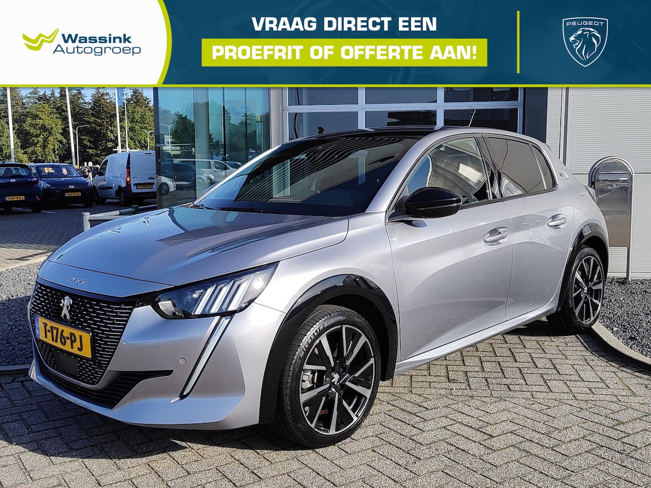 Peugeot e-208 - EV GT 350 50 kWh I Stoelverwarming I Navigatie I Camera - AutoWereld.nl