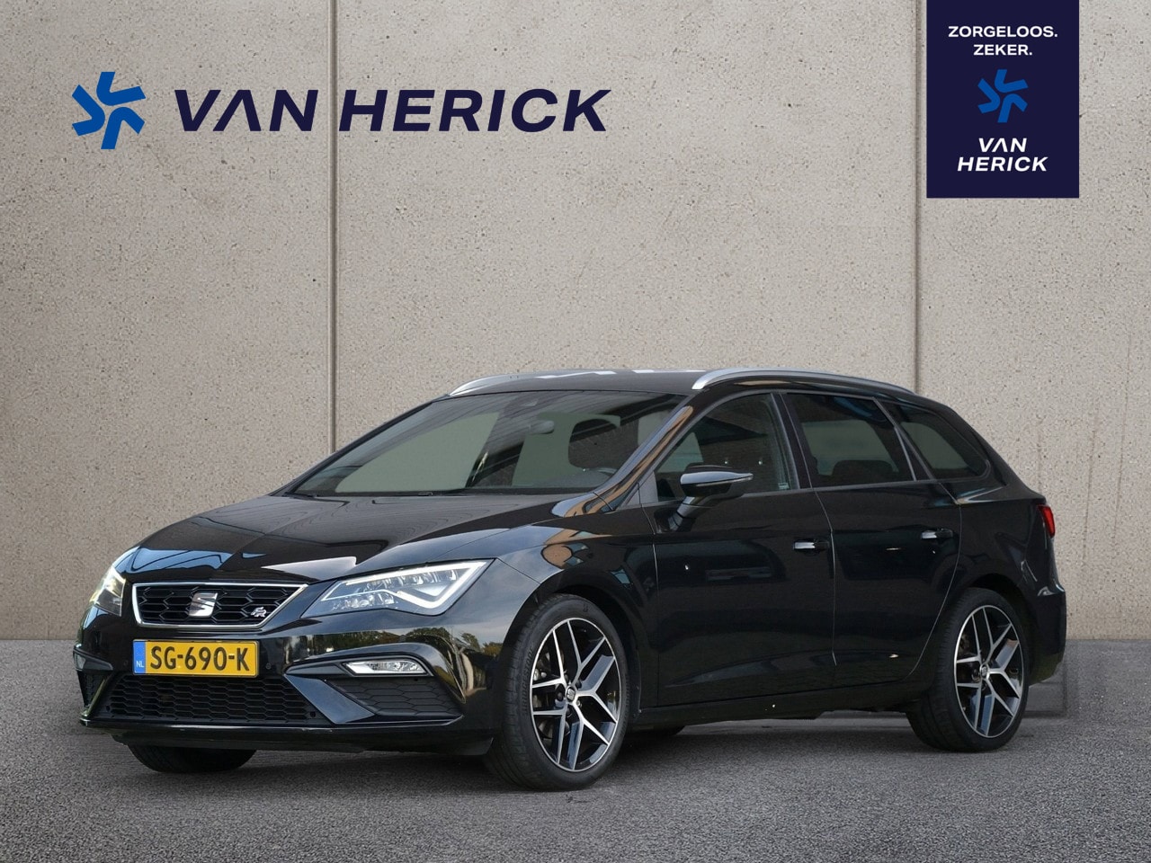 SEAT Leon ST - 1.4 EcoTSI 150PK FR Business Intense Automaat | Navigatie | Full LED | Keyless - AutoWereld.nl