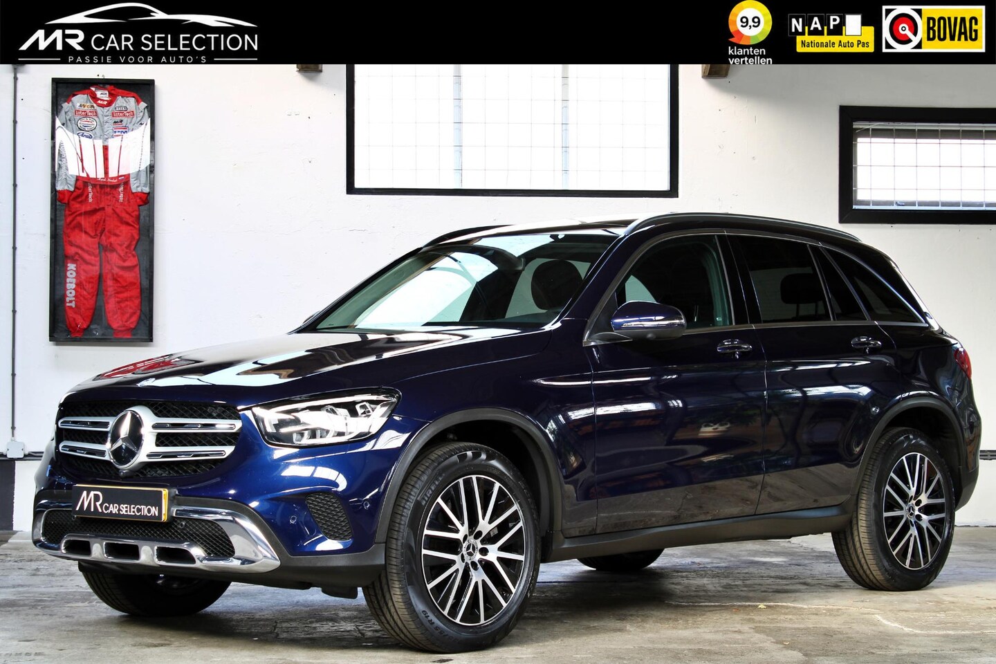Mercedes-Benz GLC-klasse - 300e 4MATIC Business Solution | Panoramadak | Leder | LED | SOH 96% | 360 graden | Memoryp - AutoWereld.nl