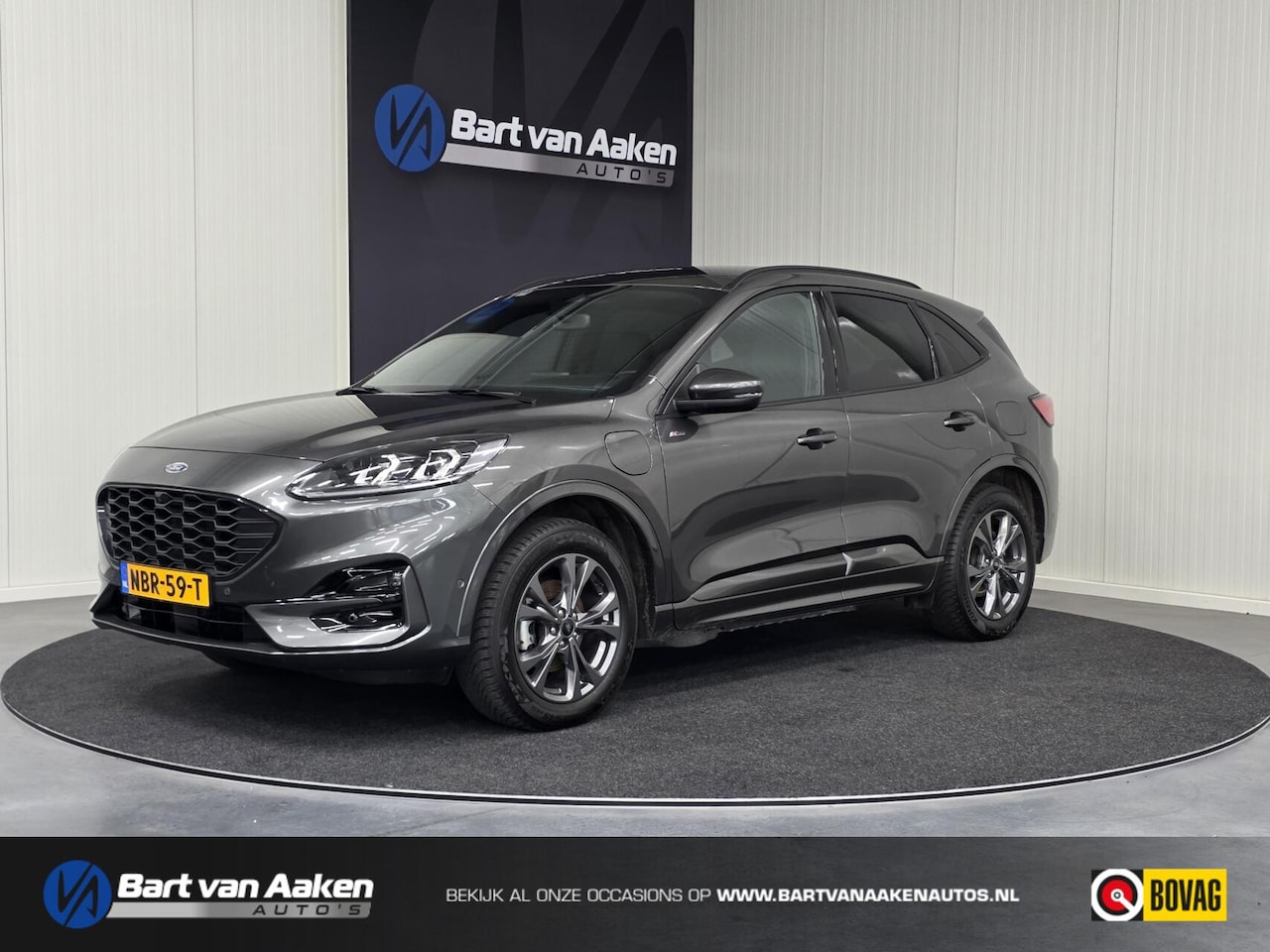 Ford Kuga - 2.5 PHEV ST-Line X Head-up 2x Camera ACC Keyless Elektr. Achterklep en Trekhaak - AutoWereld.nl