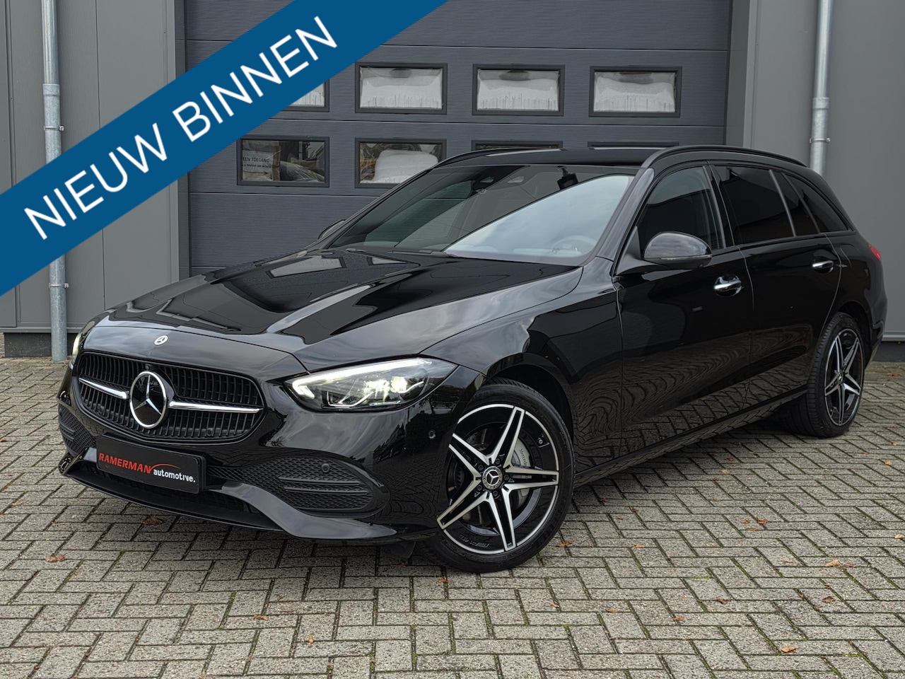 Mercedes-Benz C-klasse Estate - 300 e Luxury Line Distronic - LED - Ambiente - AutoWereld.nl
