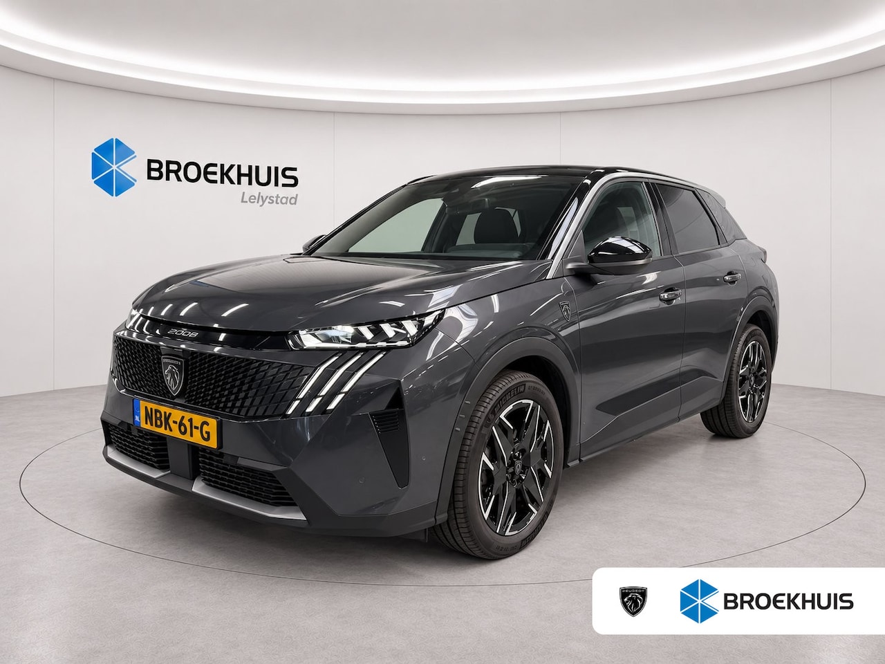 Peugeot 3008 - 1.2 HYBRID 145PK GT AUTOMAAT / NAVI / LEDER / CLIMA / LED / PDC / 19" LMV / CAMERA / WINTE - AutoWereld.nl