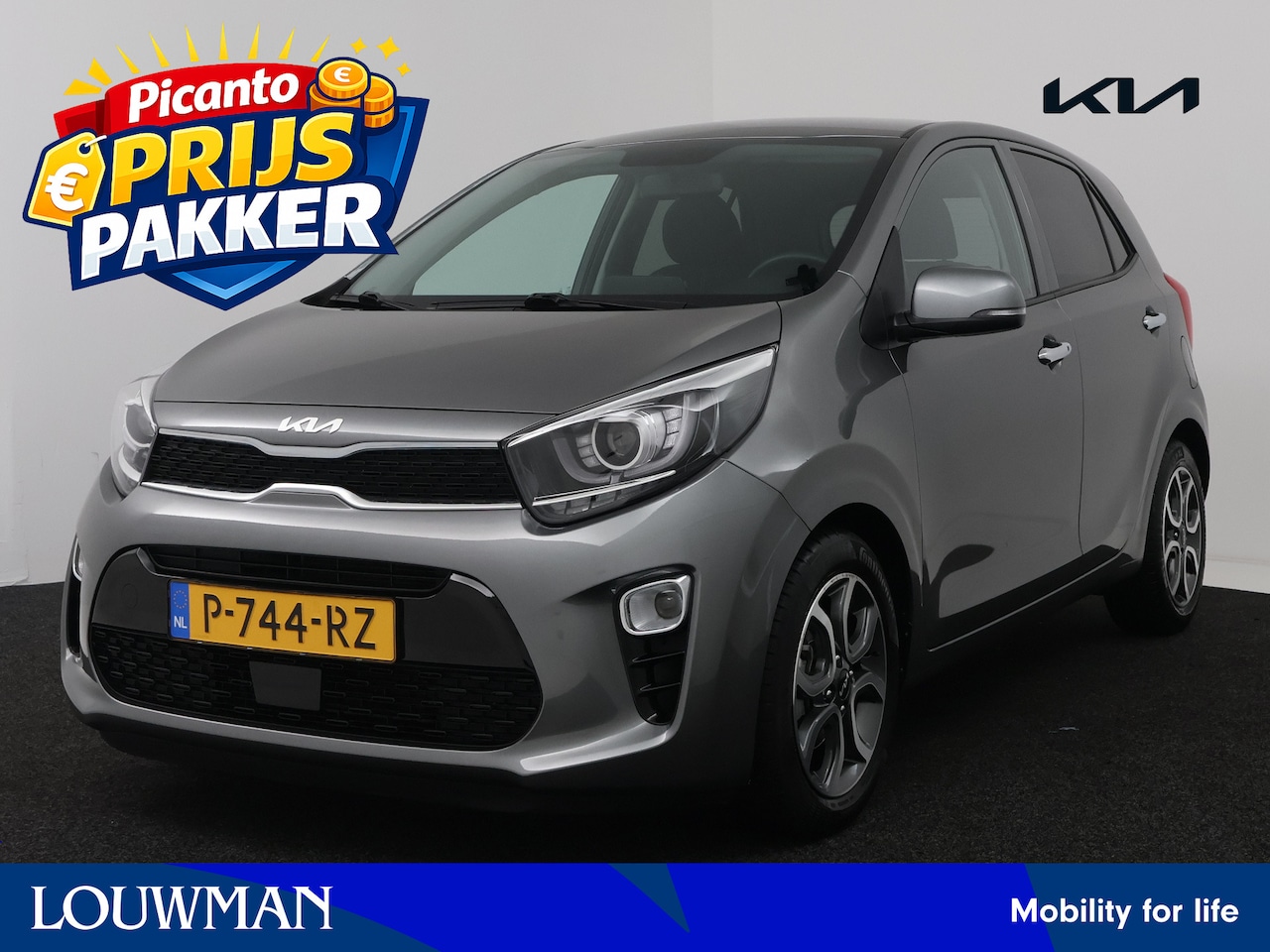 Kia Picanto - 1.0 DPi DynamicPlusLine | Achteruitrijcamera | Apple Carplay | Parkeersensoren | Prijspakk - AutoWereld.nl