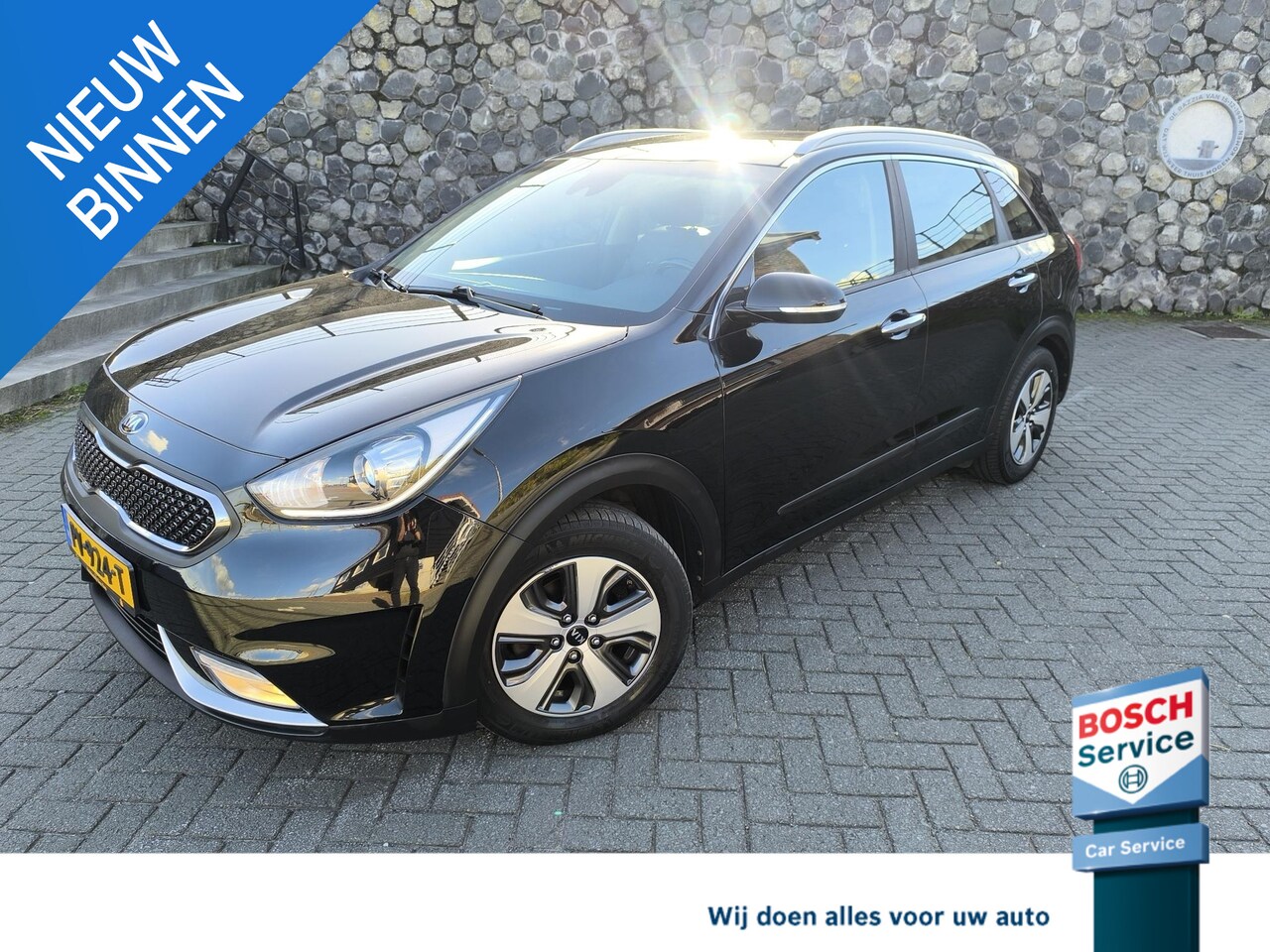 Kia Niro - 1.6 GDi Hybrid DynamicLine Automaat, 1300KG trekhaak, carplay&android, cruise en climate c - AutoWereld.nl