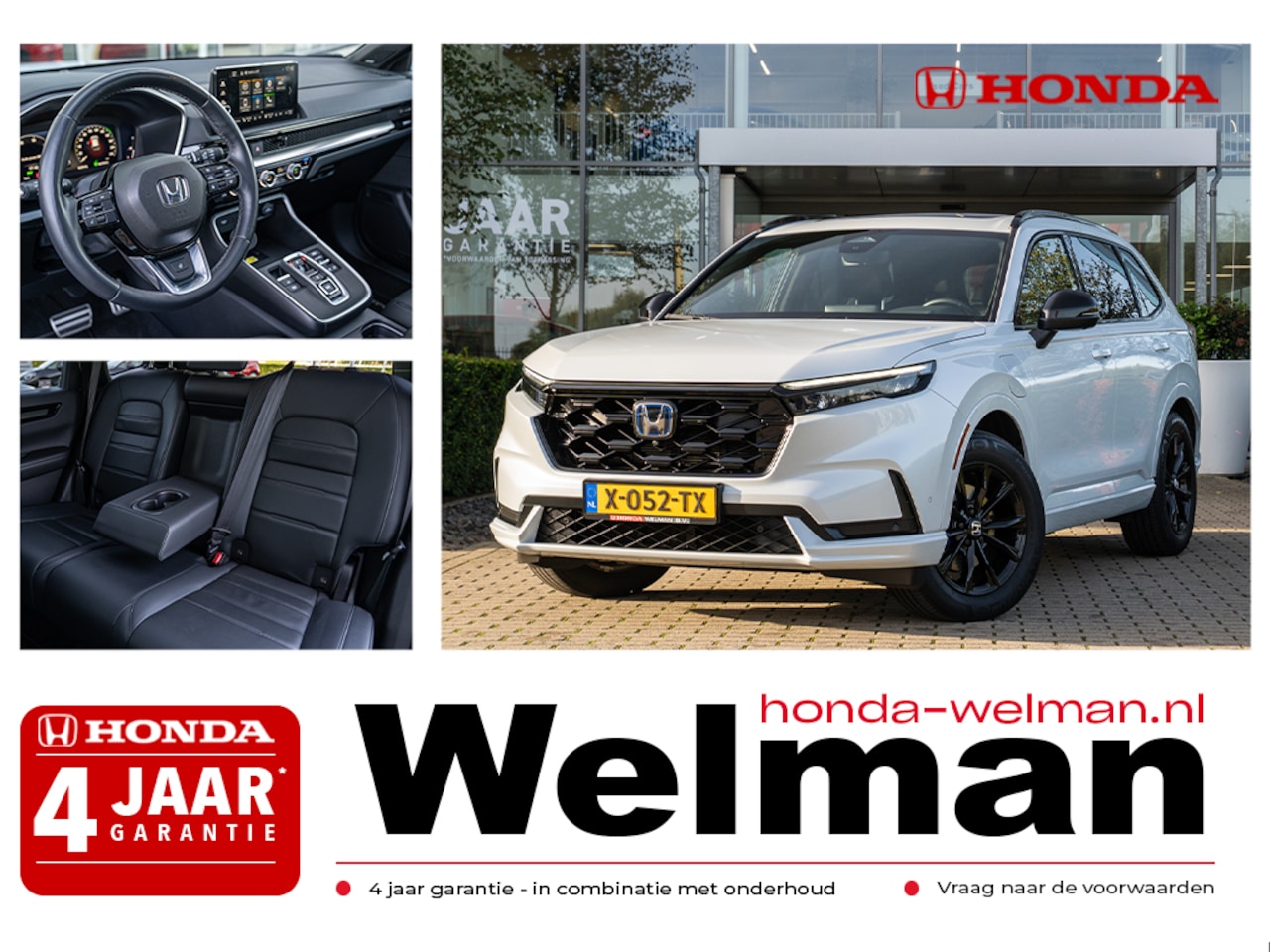 Honda CR-V - 2.0i e:PHEV ADAVNCE TECH - PLUG IN HYBRID - TREKHAAK - AutoWereld.nl