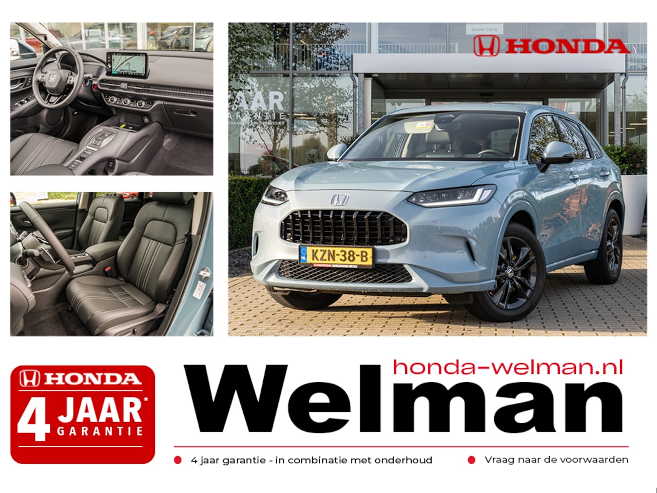 Honda ZR-V - 2.0i e:HEV ADVANCE - DEMO - 184 PK - FULL HYBRID - PANORAMA DAK - 2027YM - AutoWereld.nl