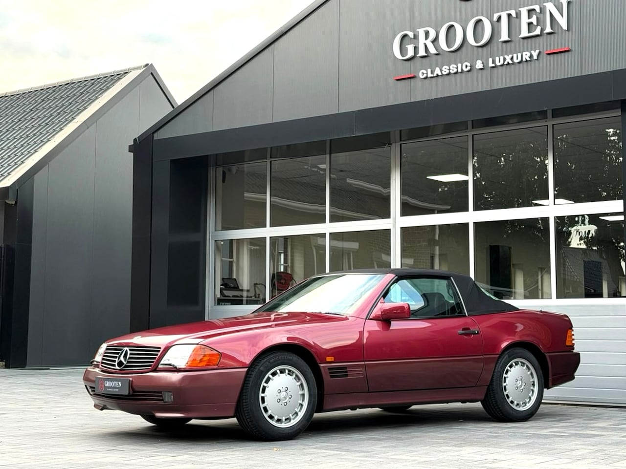Mercedes-Benz SL-klasse Cabrio - 500 SL - R129 - Almandin Rot - 48.000 km ! - AutoWereld.nl