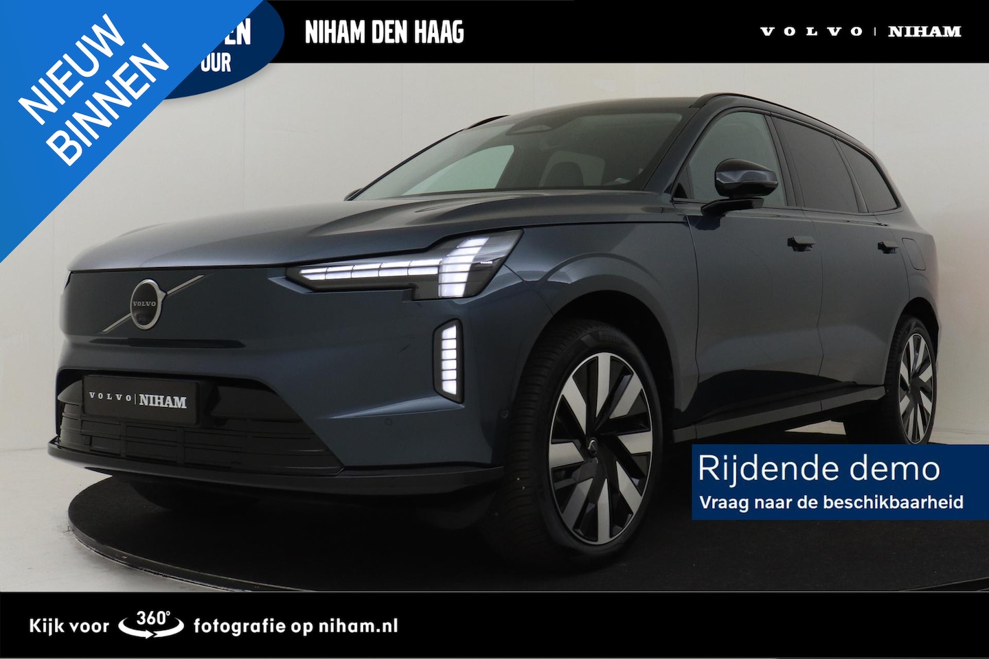 Volvo EX90 - SINGLE MOTOR PLUS 6P. 92 kWh *800V!* -PANO.DAK|BOSE|GEVENT.LEDER|360°CAM|PILOT|HEAD-UP DIS - AutoWereld.nl
