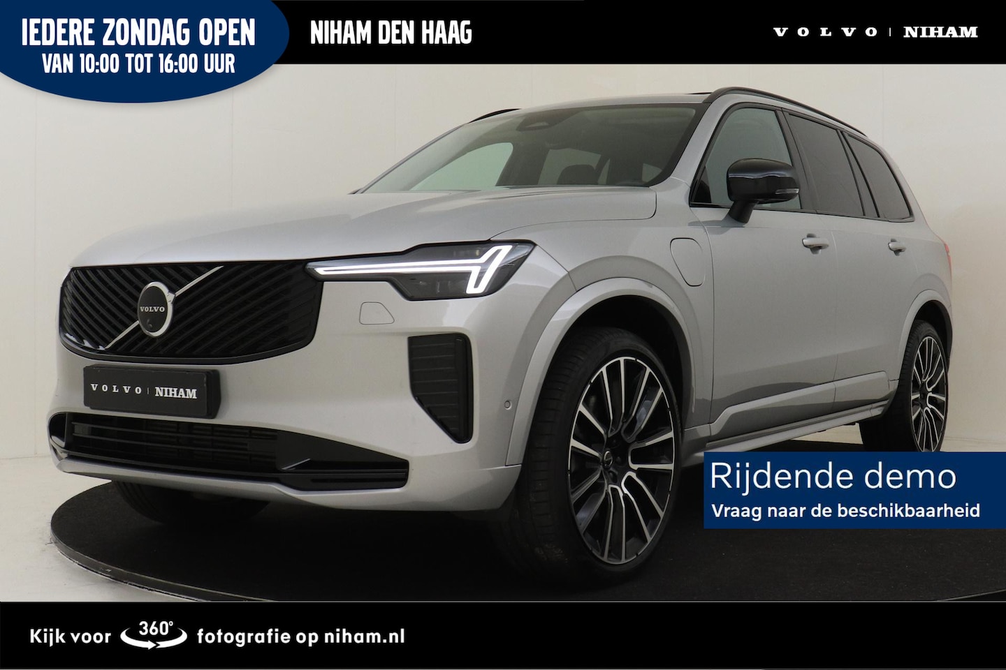 Volvo XC90 - II T8 PLUG-IN HYBRID AWD PLUS DARK -PANO.DAK|HARMAN/KARDON|360°CAM|ADAP.LED|POWER-SEATS|PR - AutoWereld.nl
