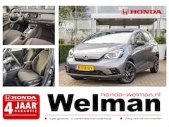 Honda Jazz - 1.5i e:HEV SPORTLINE - TWO TONE - ZWART DAK - 15" ZWARTE VELGEN - SPOILER