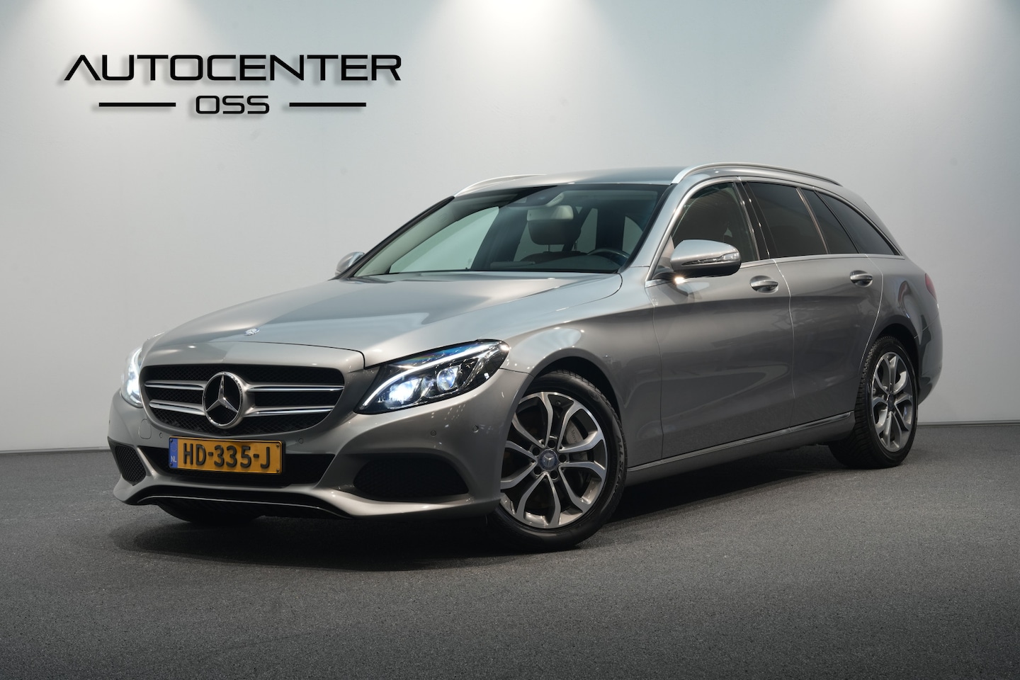 Mercedes-Benz C-klasse Estate - 350 e ✅ AIRMATIC ✅ LEDER ✅ BURMESTER ✅ CRUISE ✅ NAP ✅ SFEERVERLICHTING - AutoWereld.nl