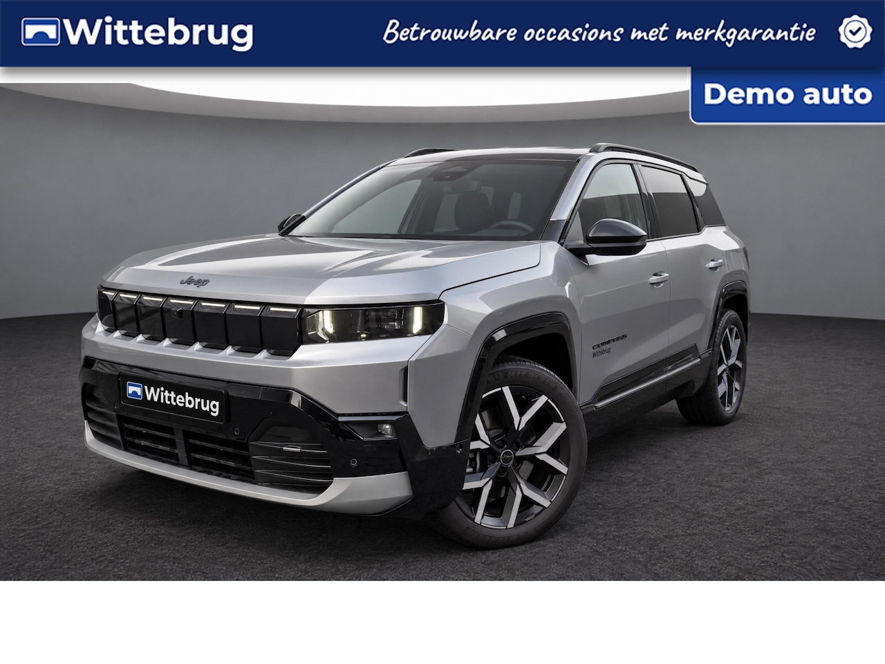 Jeep Compass - First Edition 74 kWh Schuifkanteldak I  Premium Pack I Premium Audi - AutoWereld.nl