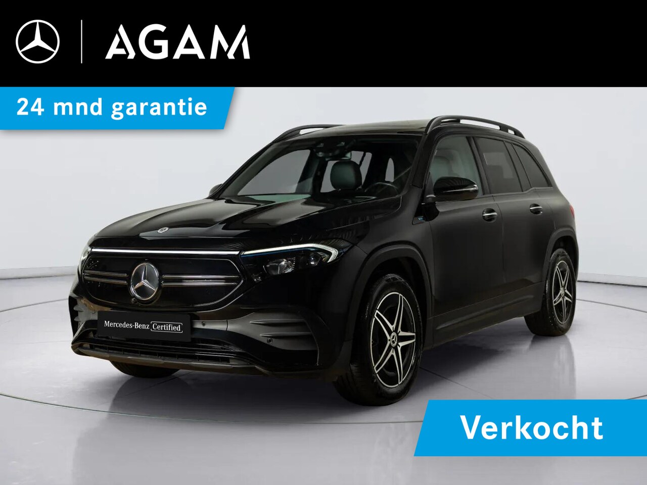 Mercedes-Benz EQB - 250 AMG Line 67 kWh | Panorama dak - AutoWereld.nl