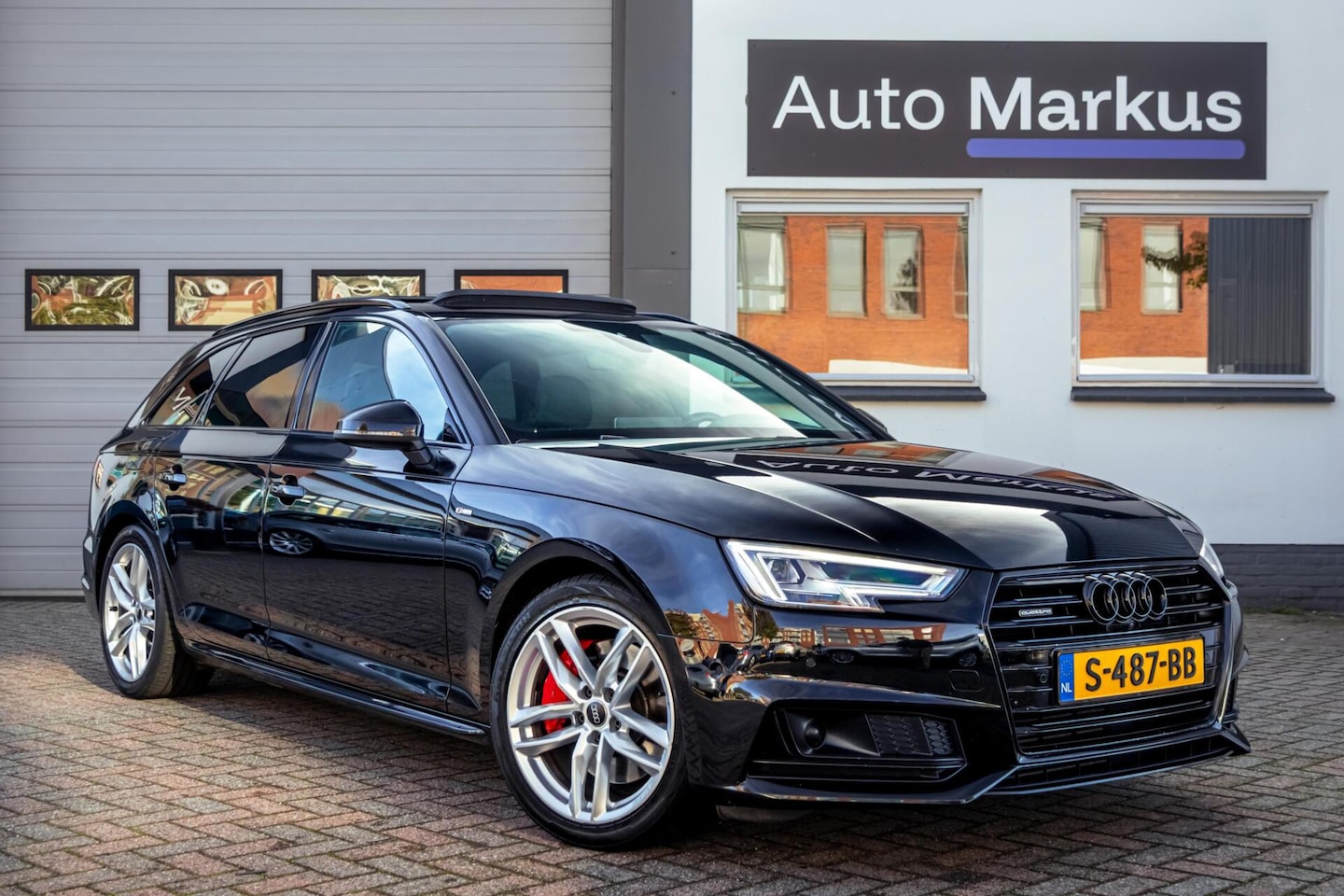 Audi A4 Avant - 2.0 TFSI quattro S-Line |Pano|ACC|360|HUD|Keyless|Trekhaak|Matrix - AutoWereld.nl