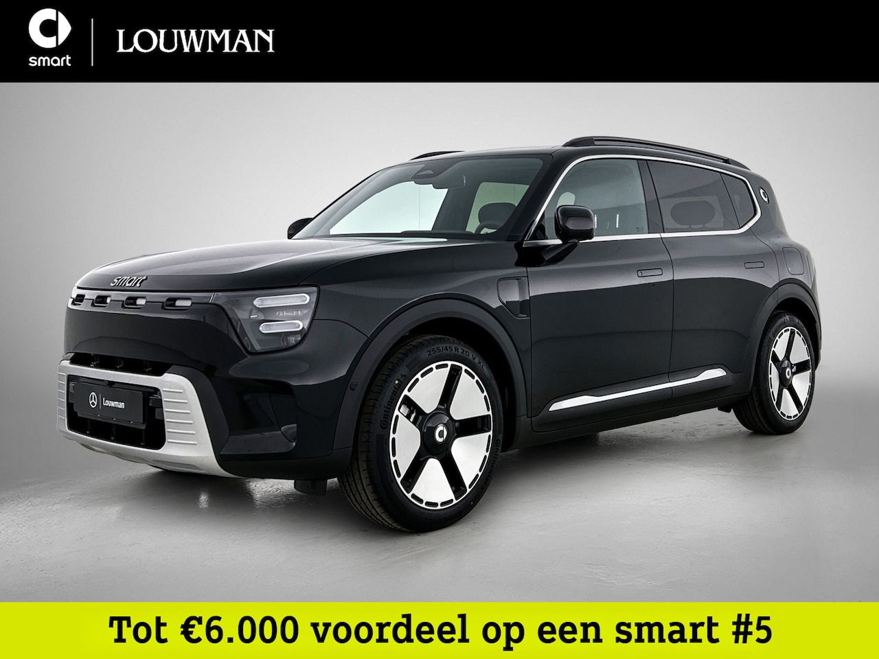 Smart #5 - Premium 100 kWh | Duoleer | Adapt. cruise control | Sennheiser®-audiosysteem | 360°-camera - AutoWereld.nl