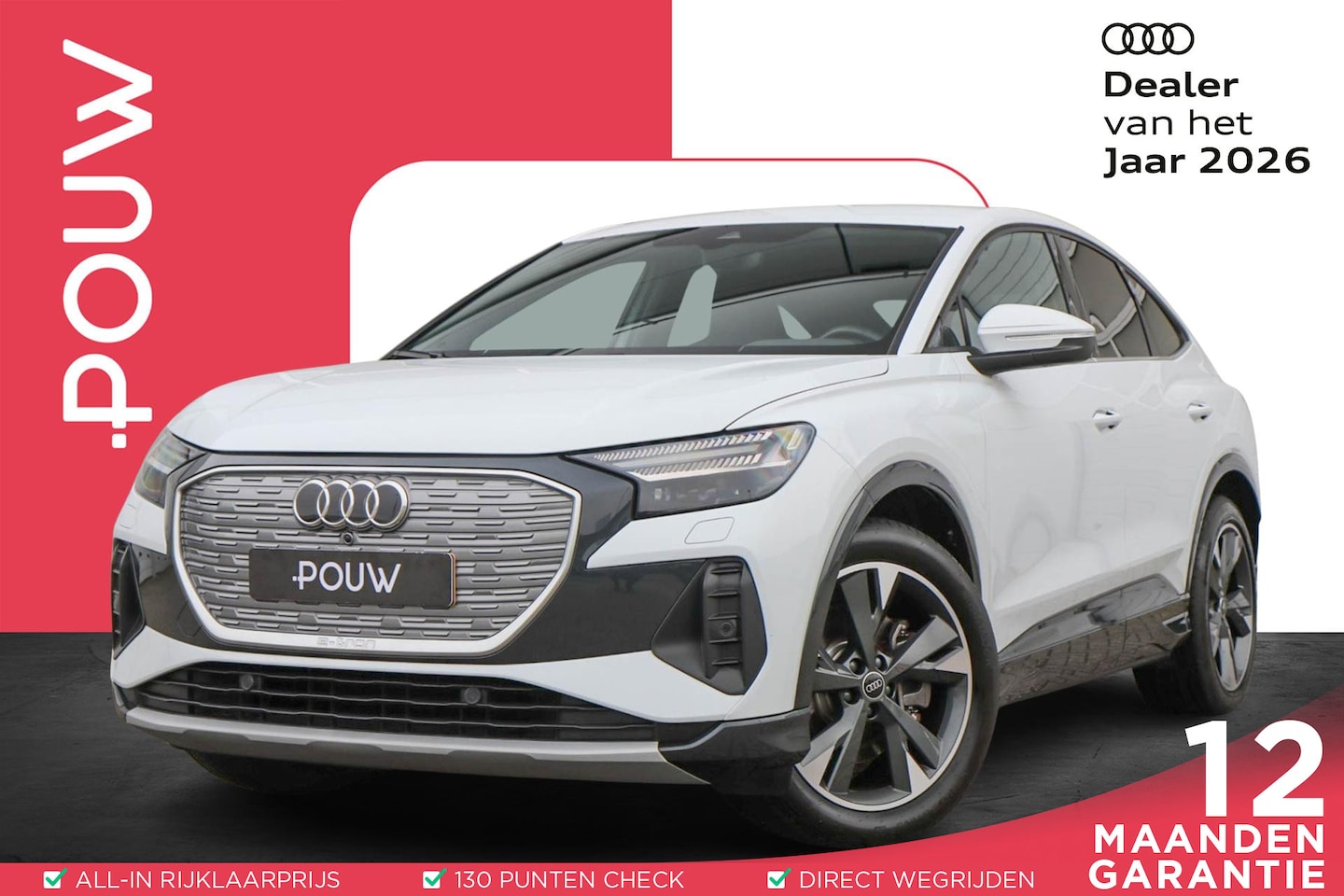 Audi Q4 Sportback e-tron - 45 265pk quattro Advanced edition 77 kWh | Keyless Entry | Achteruitrijcamera | Adaptive C - AutoWereld.nl