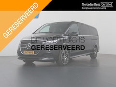 Mercedes-Benz V-klasse - 300d | XL L3 | AMG | 4-MATIC | Dubbele Cabine | 360 CAMERA | DISTRONIC PLUS | LEDER ZWART