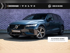 Volvo V60 - T6 Plug-in hybrid AWD Ultra Dark | Google | Long Range | Schuif-/Kanteldak | Adaptieve Cru
