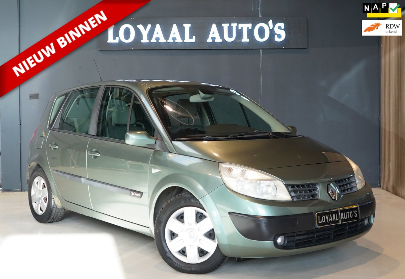 Renault Scénic - 2.0-16V Dynamique Comfort | 1E EIGENAAR | AIRCO | TREKHAAK | CRUISE | NAP | APK. - AutoWereld.nl