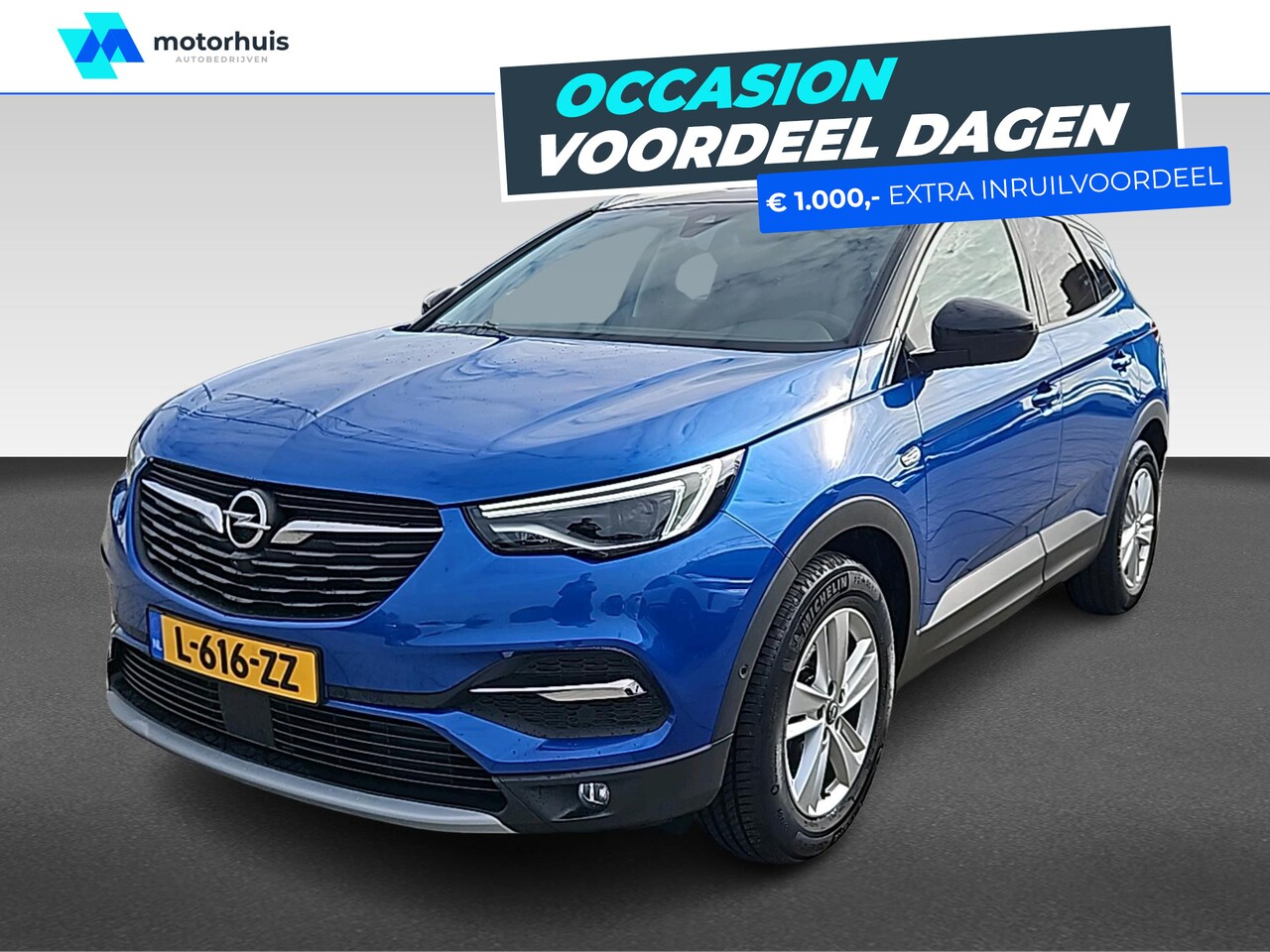 Opel Grandland X - 1.2 Turbo Business Elegance 1.2 Turbo Business Elegance - AutoWereld.nl