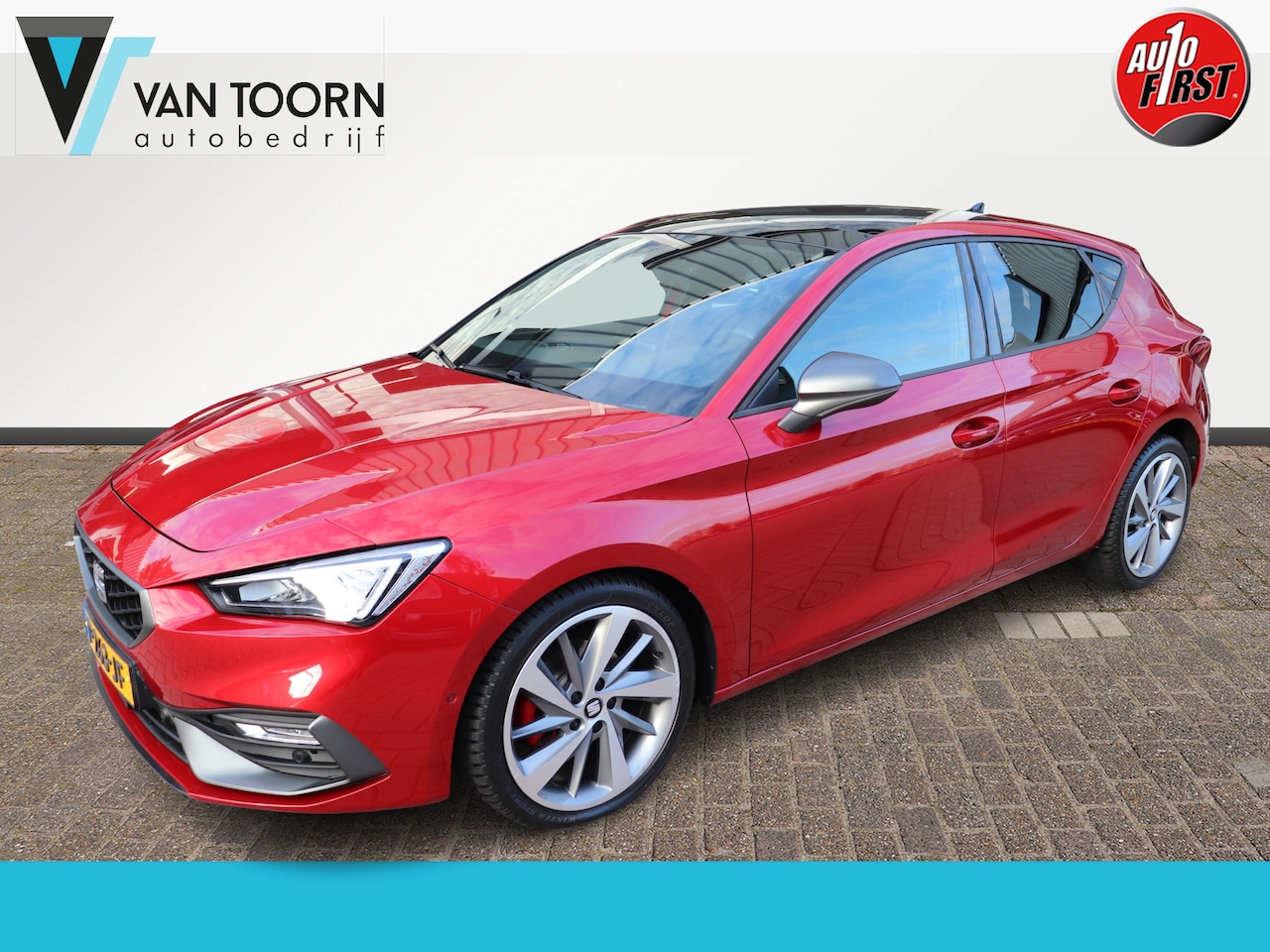SEAT Leon - 1.5 eTSI FR Business Intense automaat. panoramadak, wegklapbare trekhaak - AutoWereld.nl