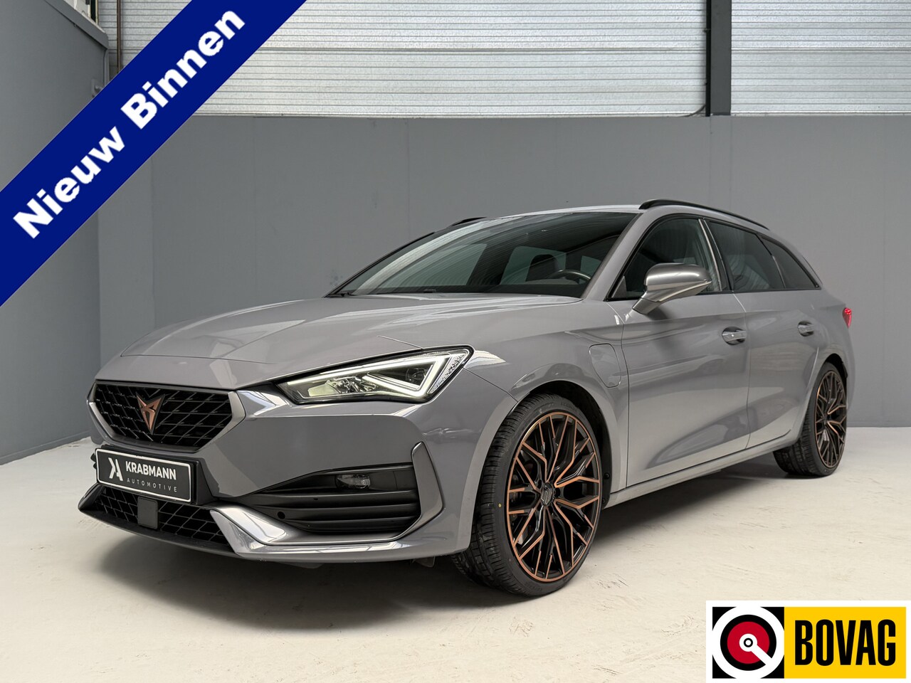 CUPRA Leon Sportstourer - 1.4 e-Hybrid VZ SOH 95,7%|GARANTIE|245pk|Navi|Adaptive-Cruise|LED - AutoWereld.nl