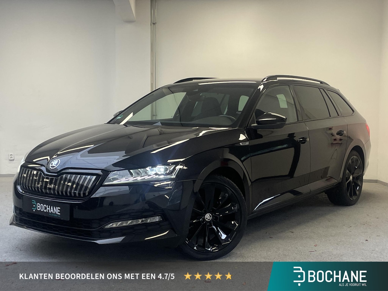 Skoda Superb Combi - 1.4 TSI iV Sportline | 98% SOH | TREKHAAK | 360º CAM | 19"LMV | ACC | - AutoWereld.nl