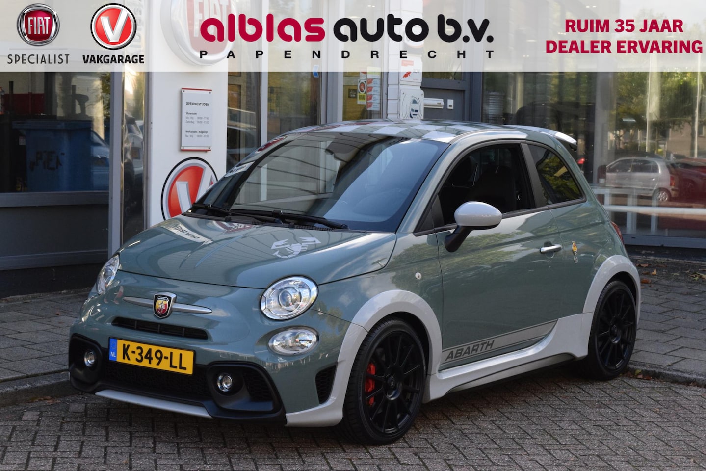 Abarth 500 - 1.4 T-Jet 180pk|70th Anniversary|1 van 1949 - AutoWereld.nl
