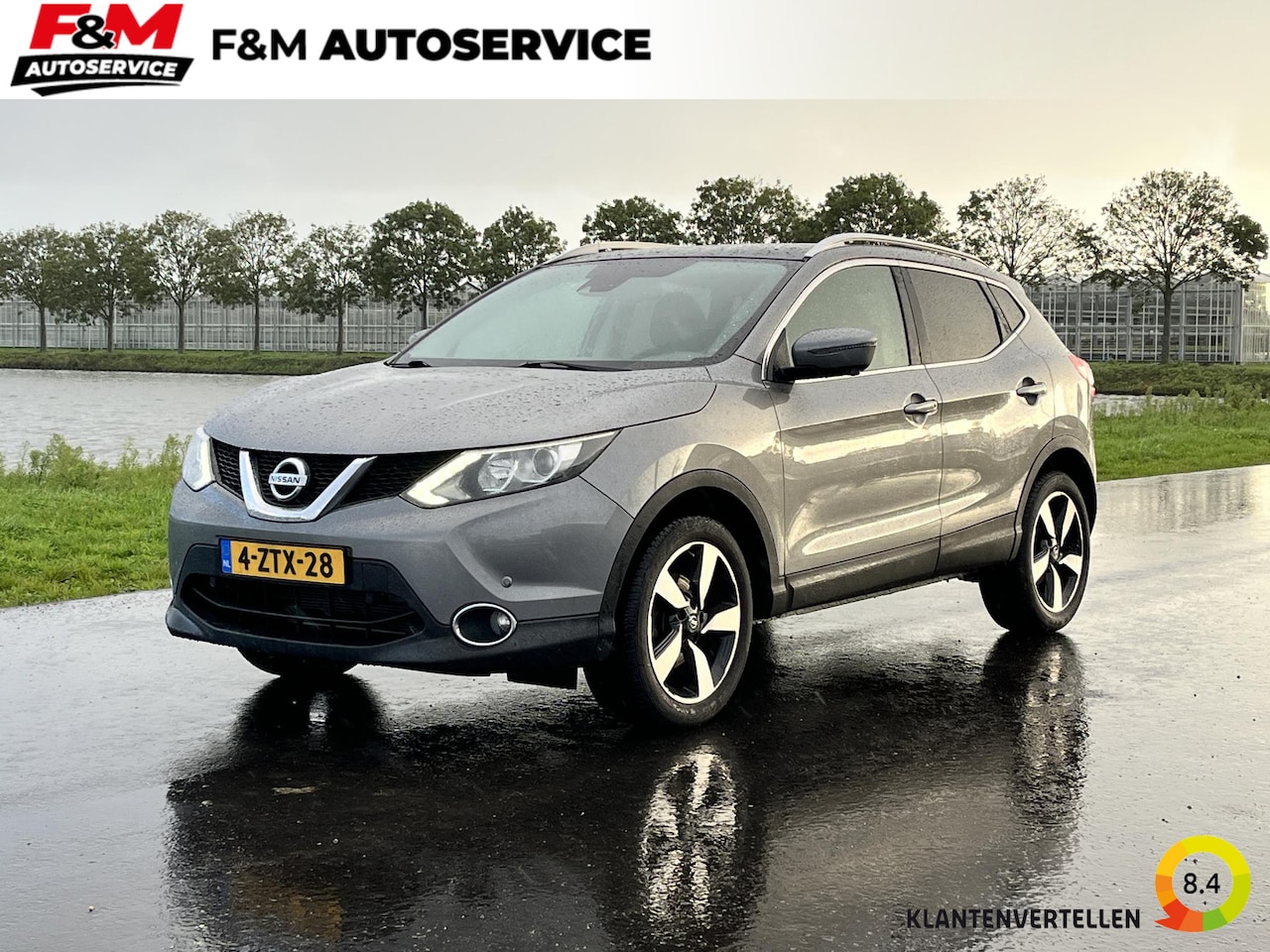 Nissan Qashqai - 1.2 Connect Edition Clima, cruise, 360, pano, trekhaak - AutoWereld.nl