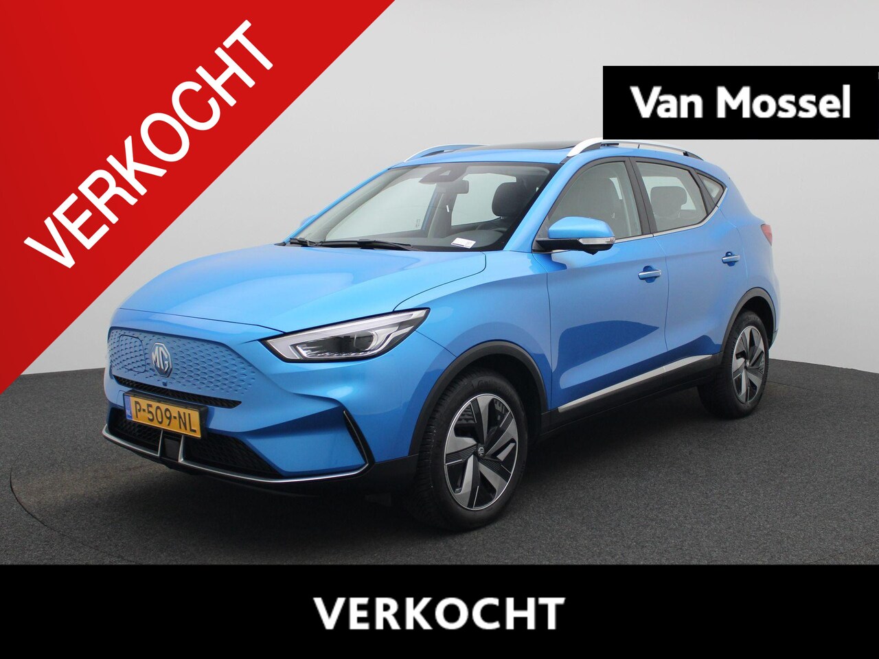 MG MG ZS EV - Long Range Luxury 70 kWh | Navi | Leder | Panoramadak | 360 Camera | Led Koplampen | Navi - AutoWereld.nl