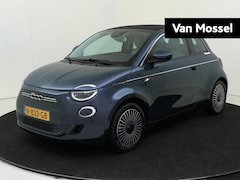 Fiat 500 C - La Prima 42 kWh Cabrio | ACHTERUITRIJCAMERA | STOELVERWARMING | APPLE CARPLAY - ANDROID AU