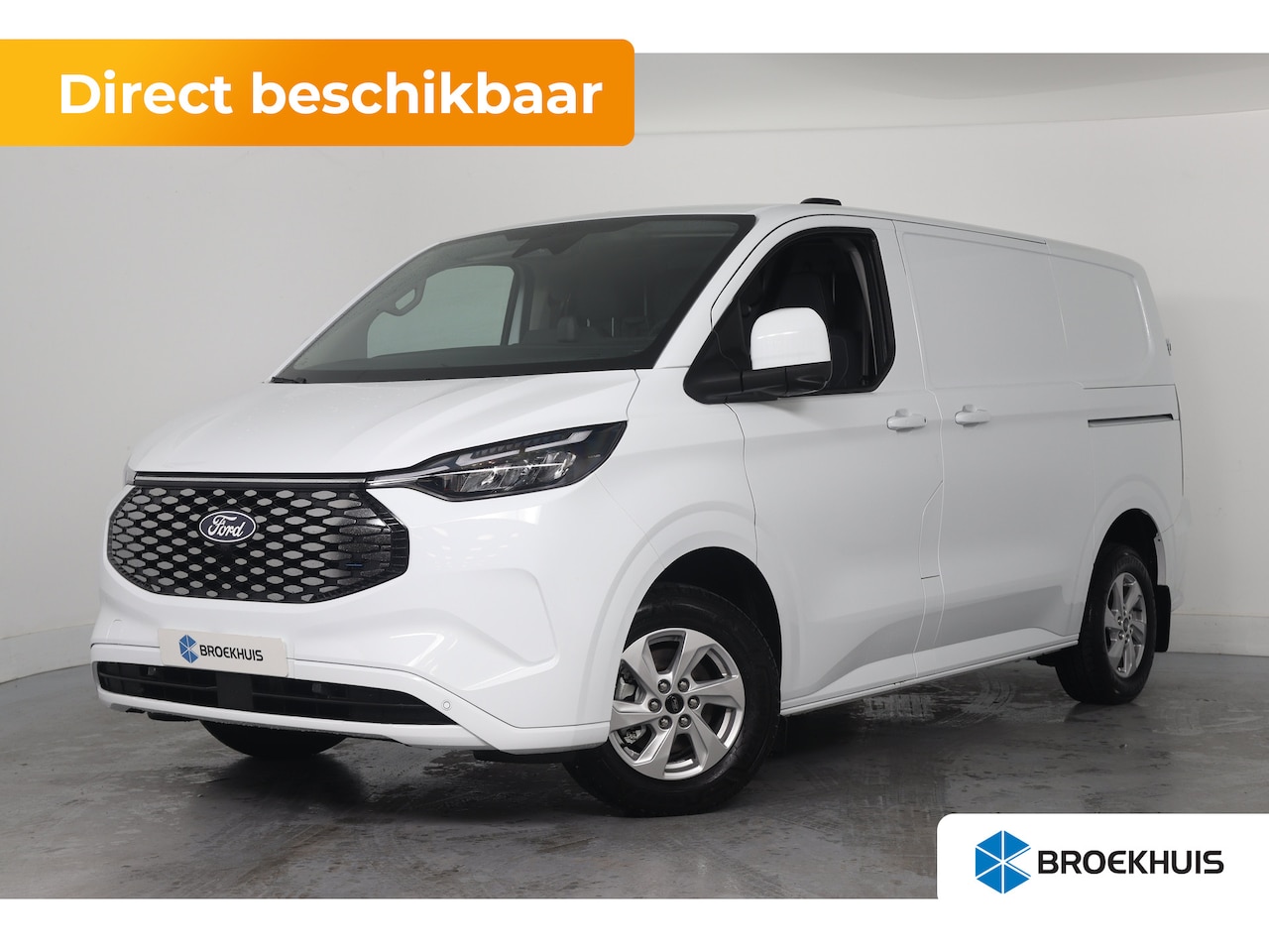 Ford Transit Custom - E-Transit 320 L1H1 Limited 71 kWh | Winterpack | Adap. Cruise Control | Trekhaak | Camera - AutoWereld.nl